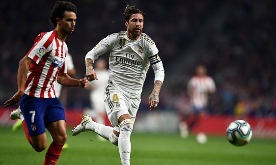 Joao Felix Atletico Madrid Sergio Ramos Real Madrid