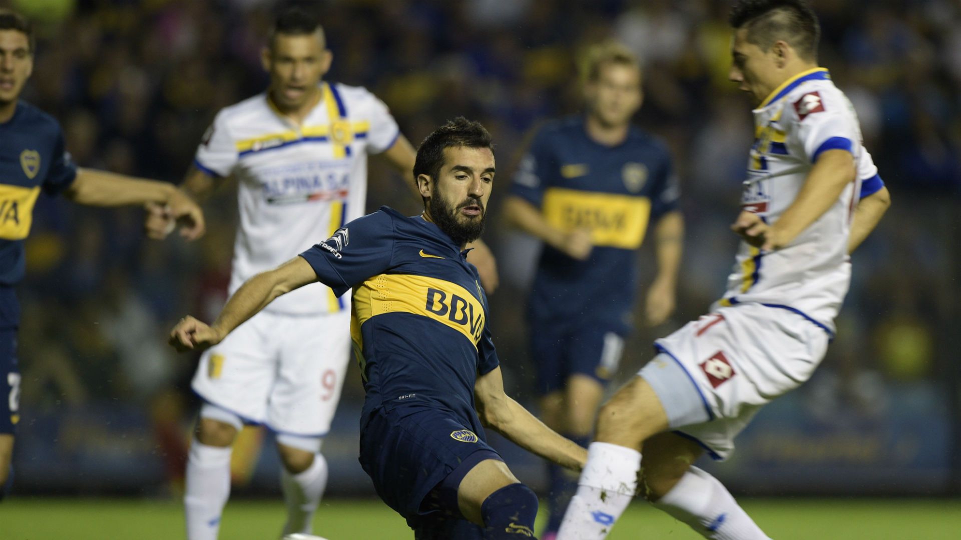 Mariano Echeverria Boca Deportivo Capiata 15102014