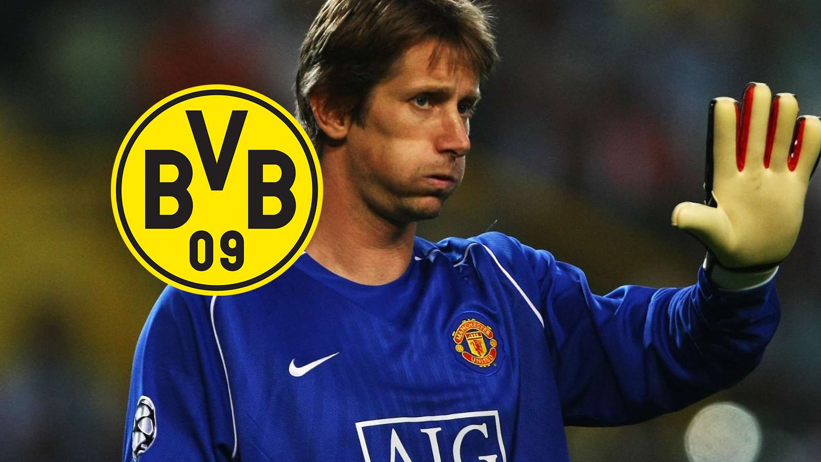 VAN DER SAR MANCHESTER UNITED BVB GFX
