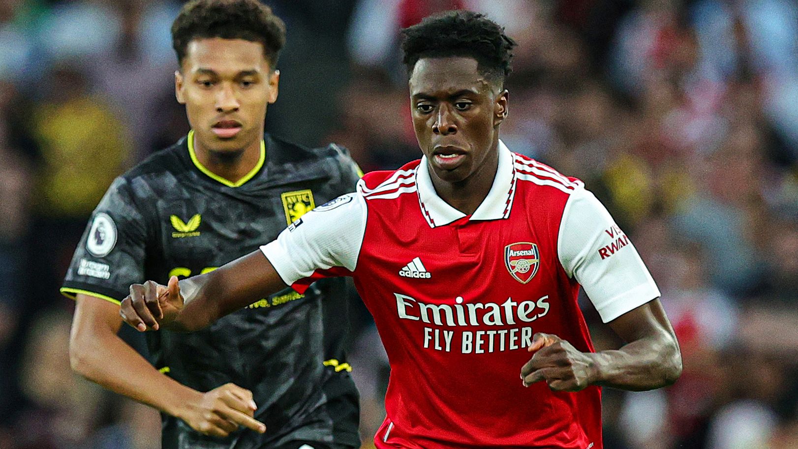 Lokonga Arsenal Aston Villa 2022-23