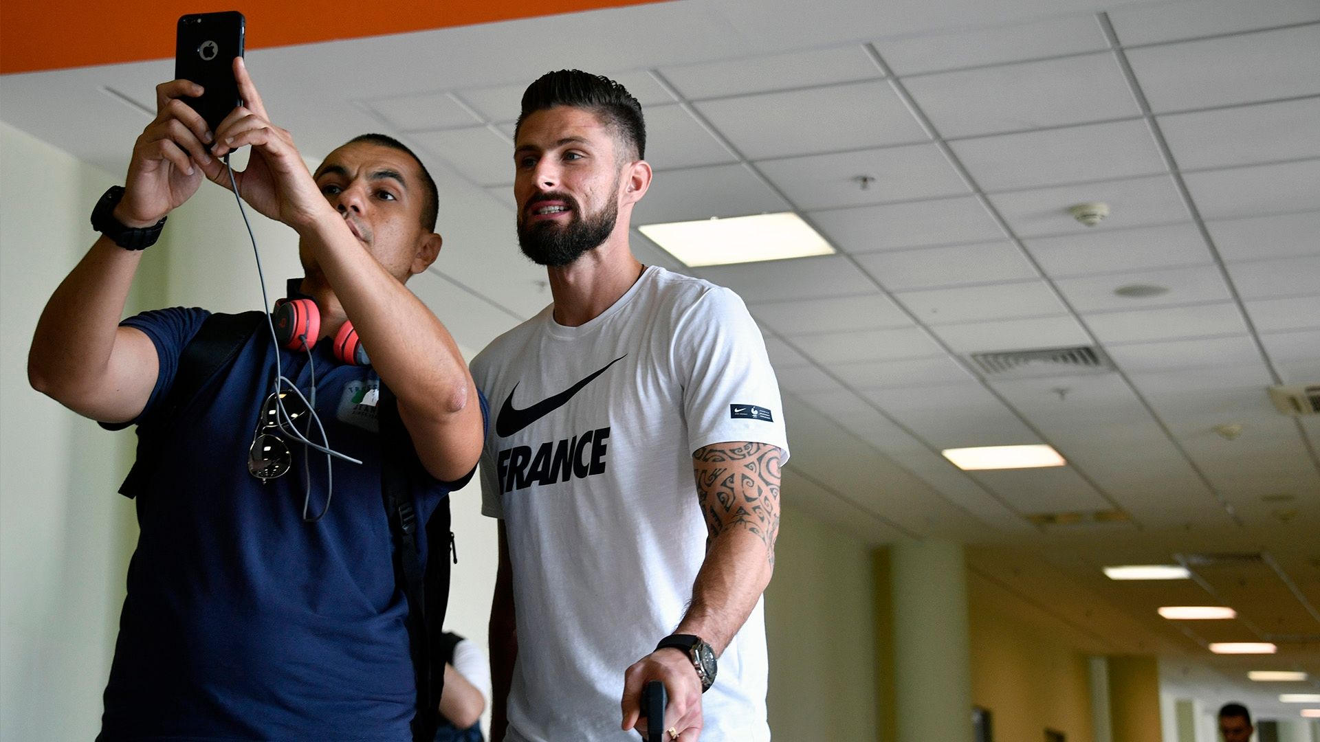 Giroud França embarque retorno Copa do Mundo 16 07 18