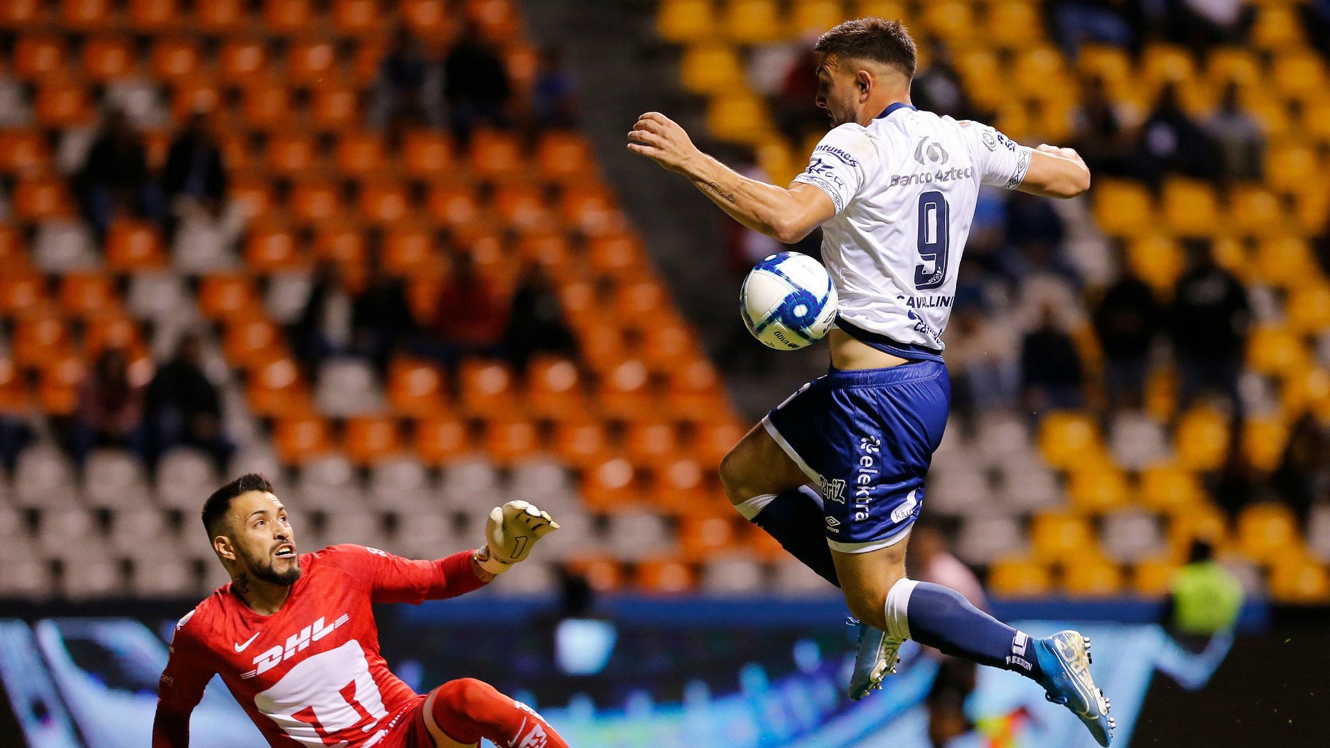 Puebla vs Pumas Apertura 2019 Lucas Cavallini Alfredo Saldívar