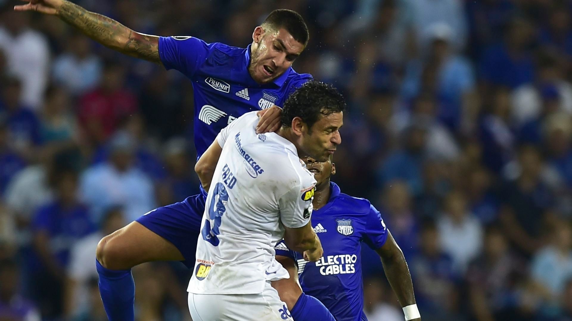 Fred Leandro Vega Emelec Cruzeiro Copa Libertadores 03042019