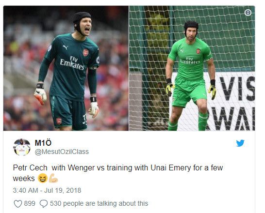 cech's tweet