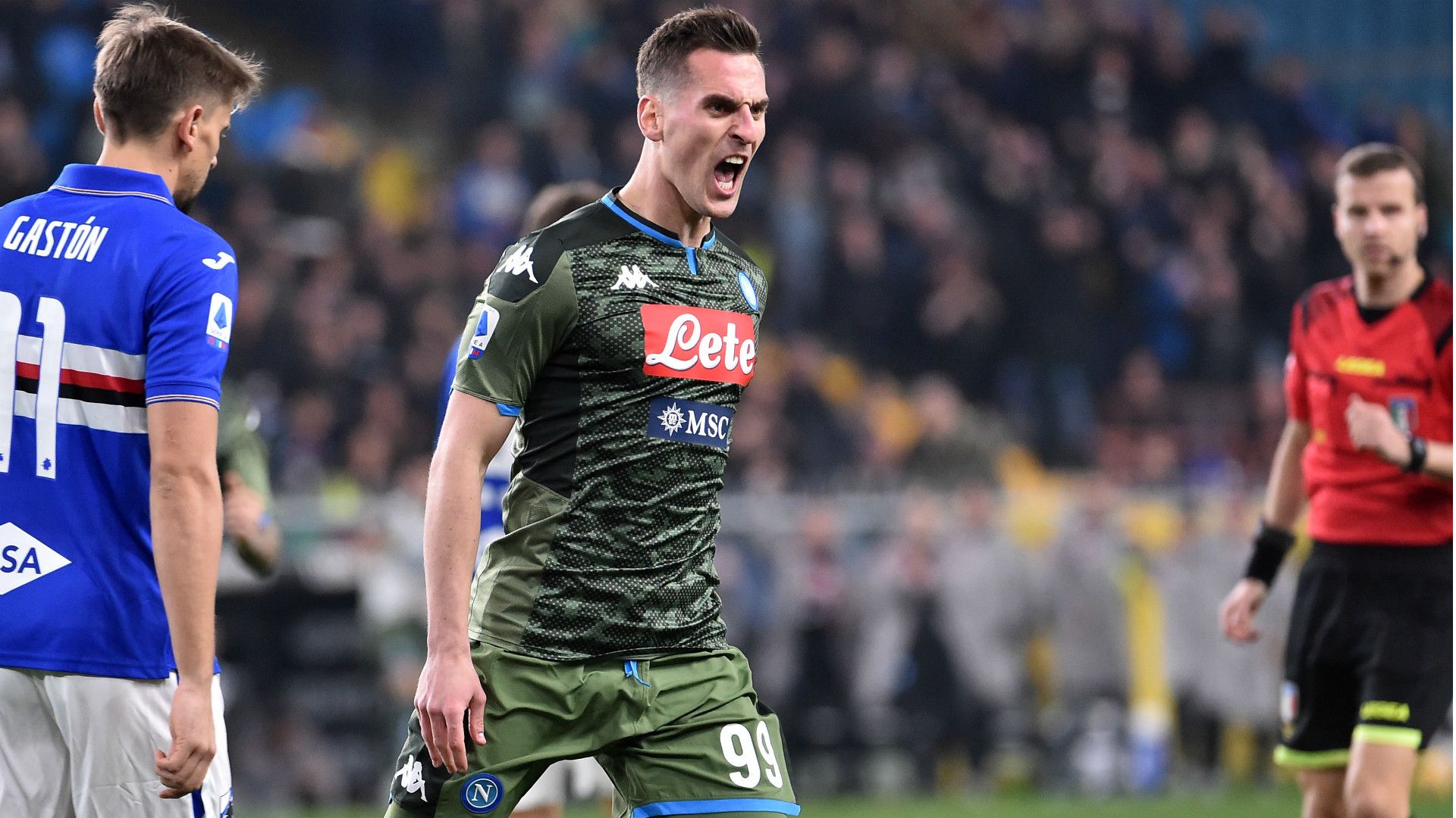 Milik Sampdoria Napoli