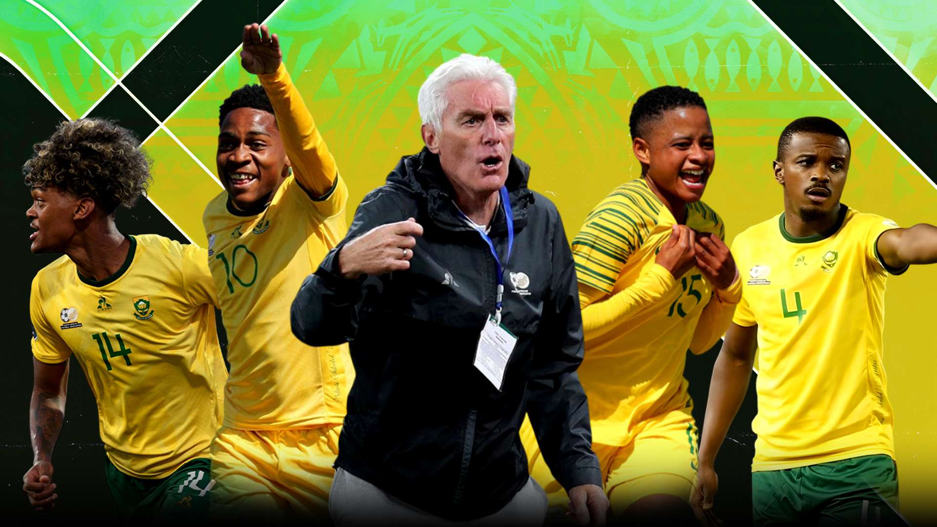 Banyana, Bafana, Amajimbos & Amajita, GFX
