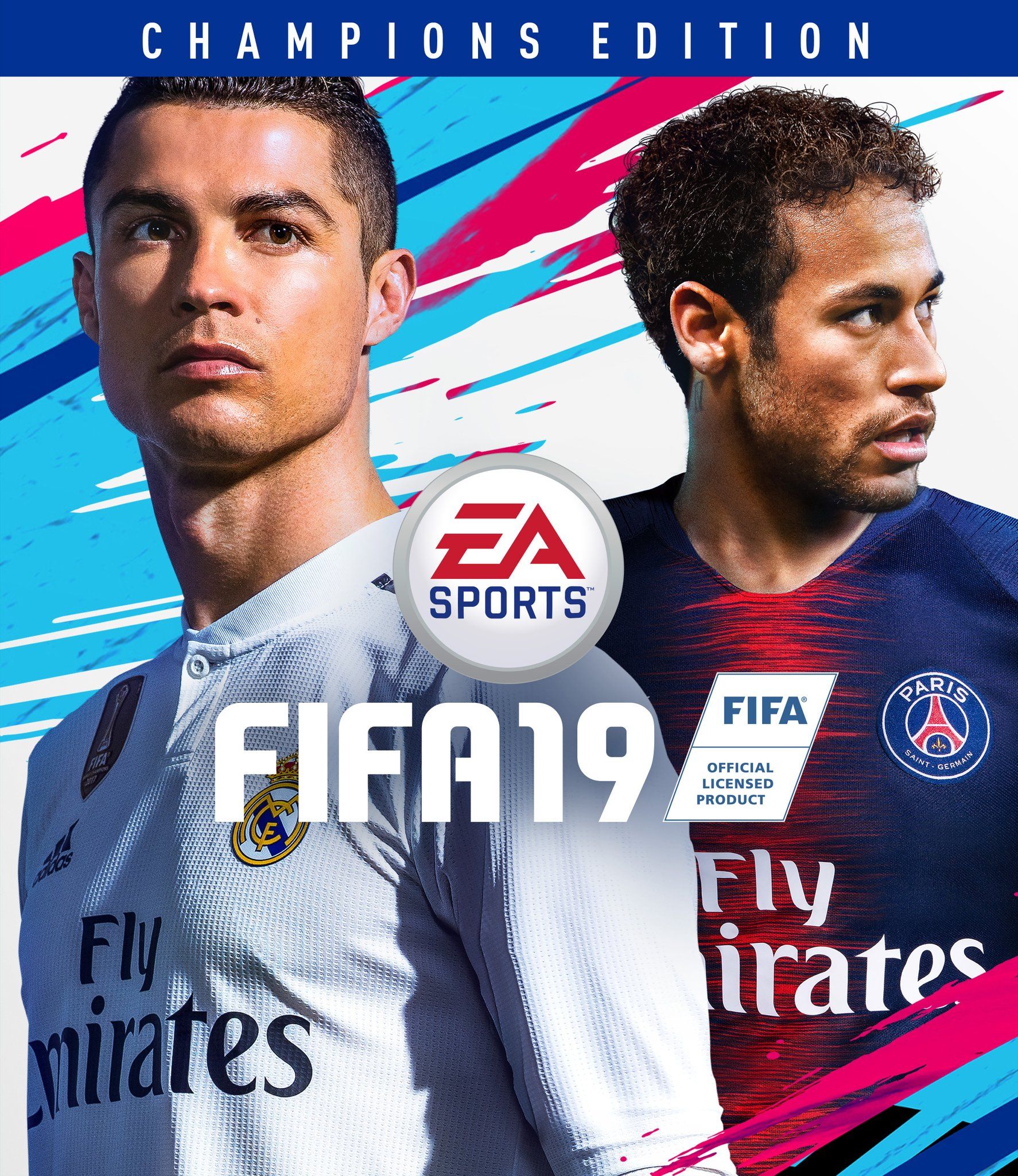 FIFA 19 Ultimate Cover Cristiano Ronaldo Neymar