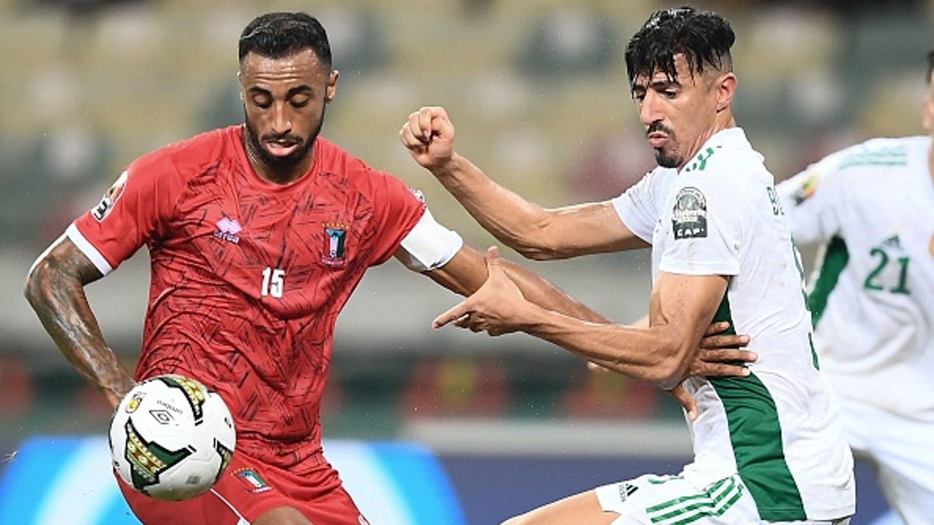 Equatorial Guinea - Algeria - Baghdad Bounedjah - afcon 2021
