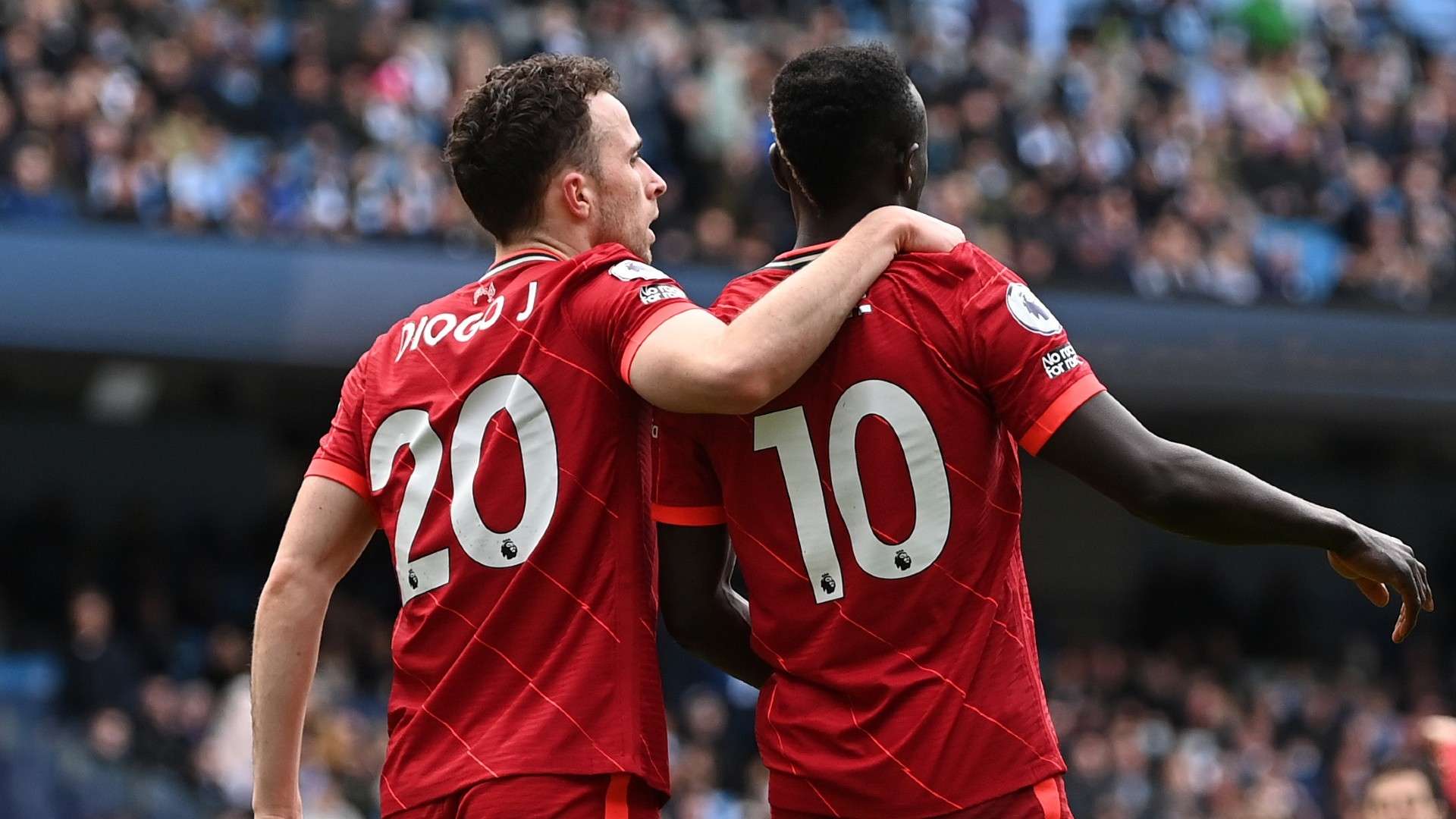 Diogo Jota Sadio Mane Manchester City Liverpool 2021-22