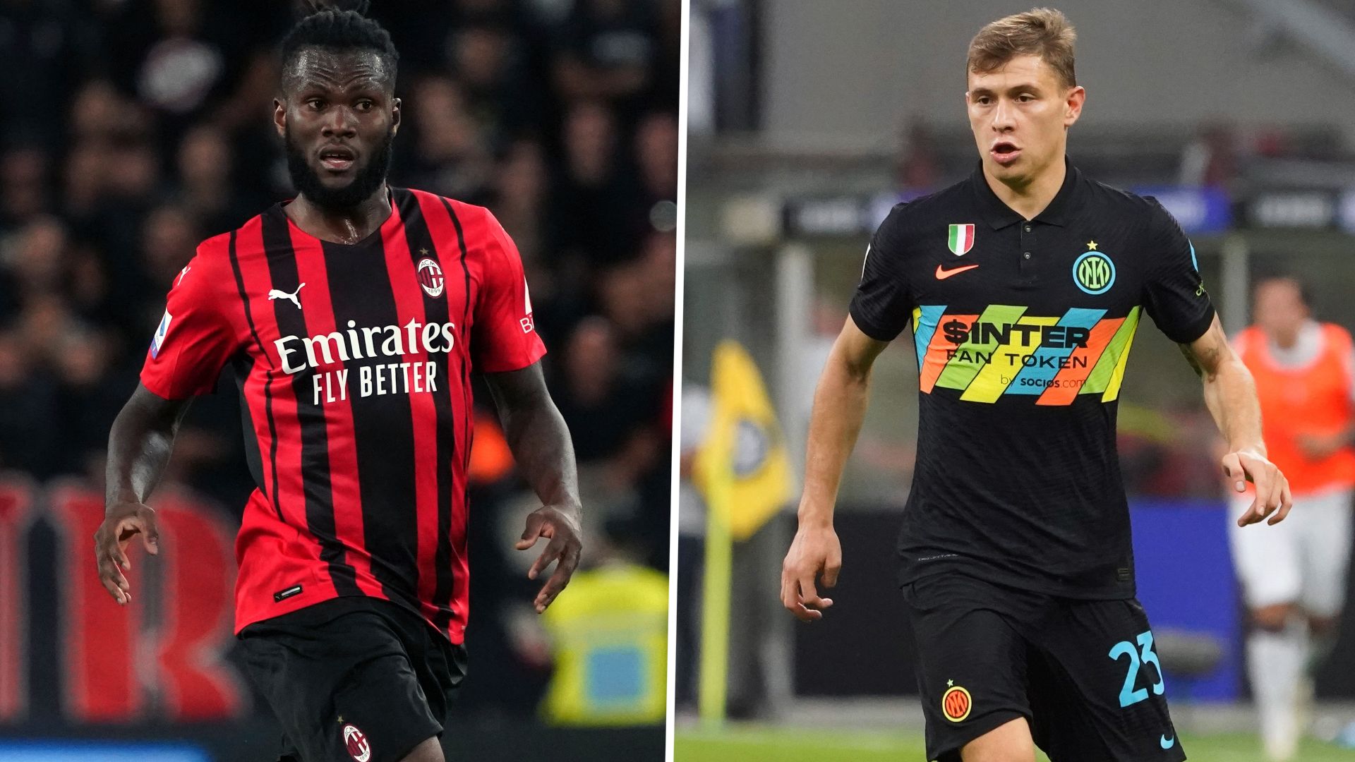 Franck Kessie Nicolo Barella AC Mailand Inter Mailand