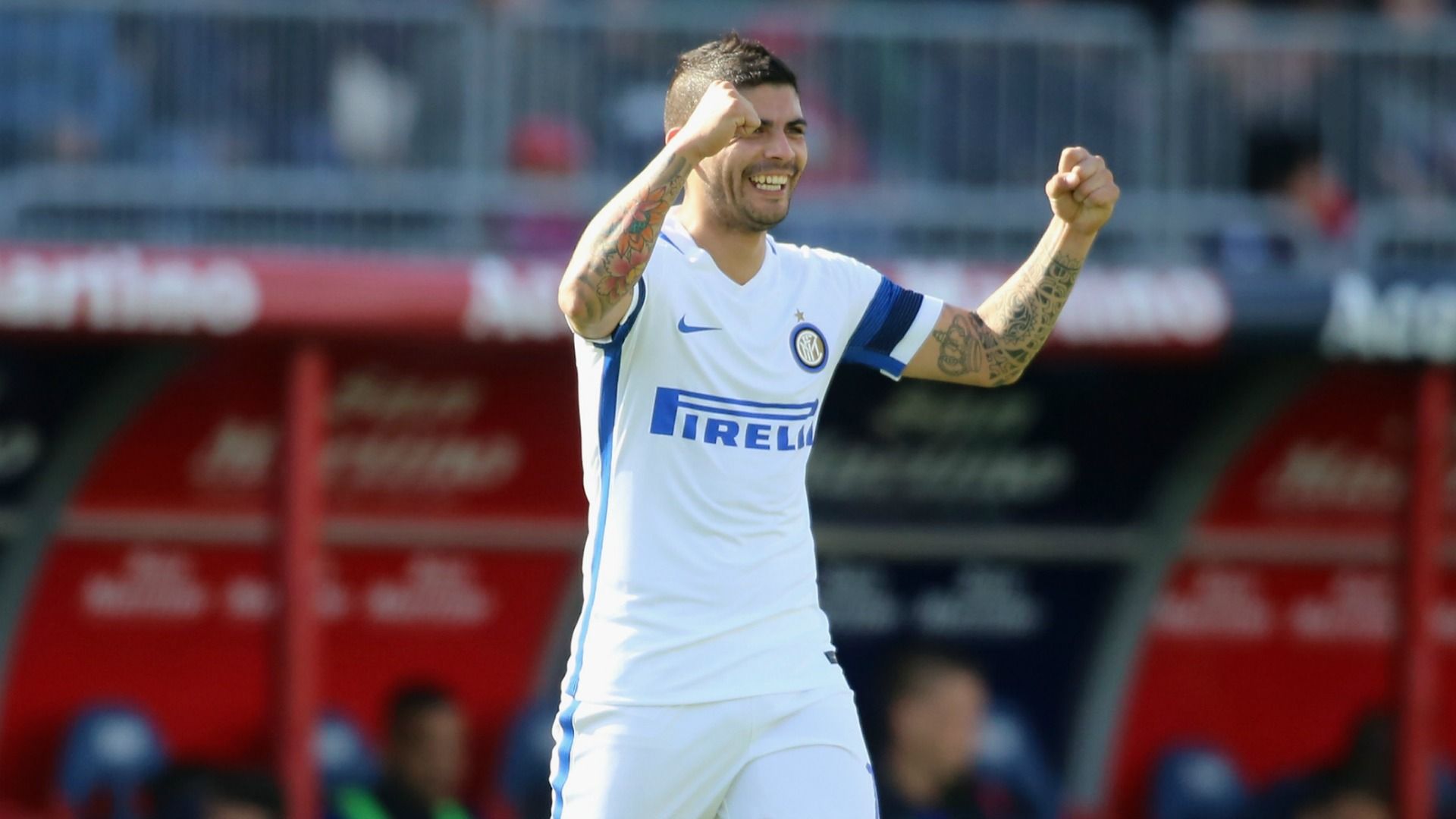 Banega Cagliari Inter