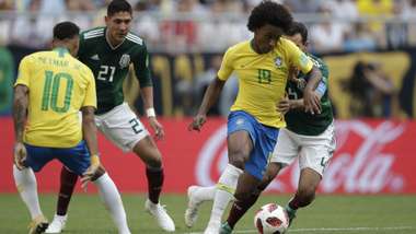 Willian Neymar I Brasil México I Copa do Mundo I 02 07 18
