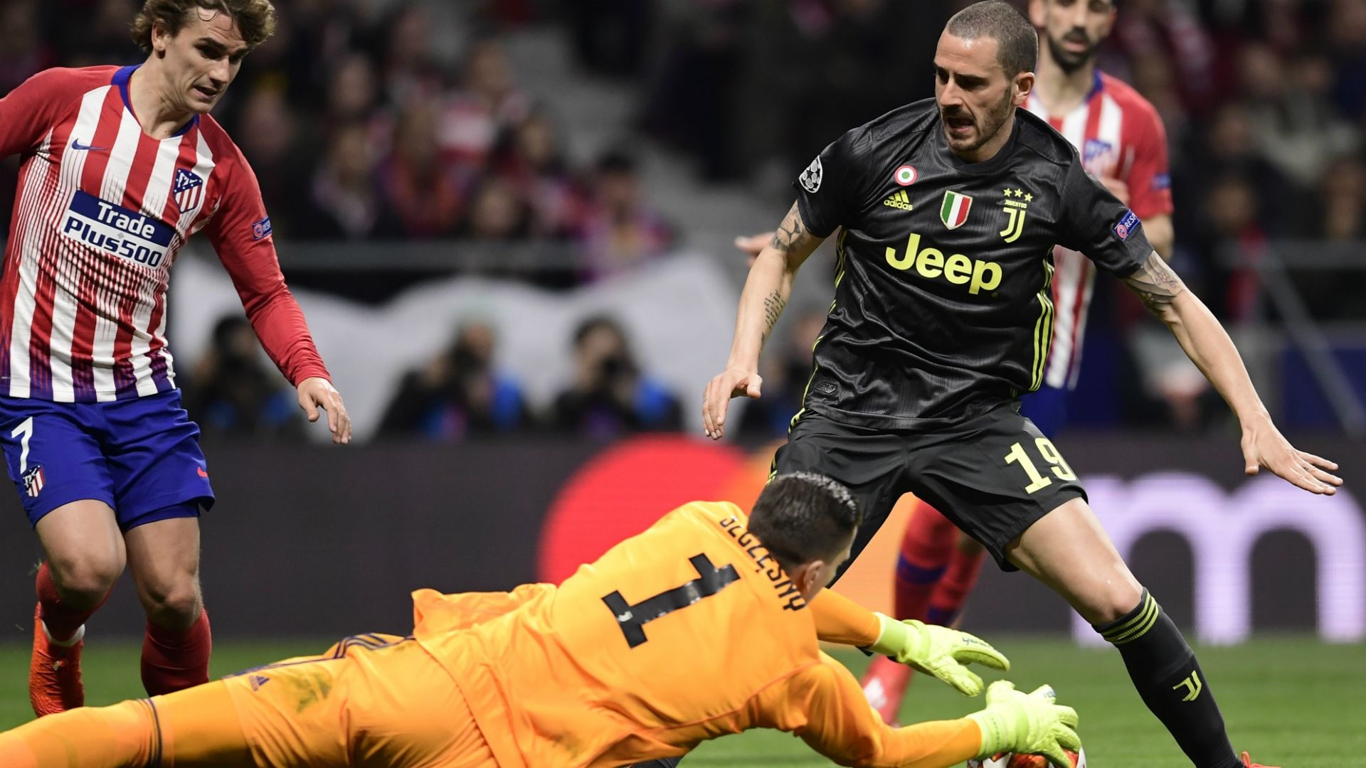 Leonardo Bonucci Atletico Madrid Juventus Champions League