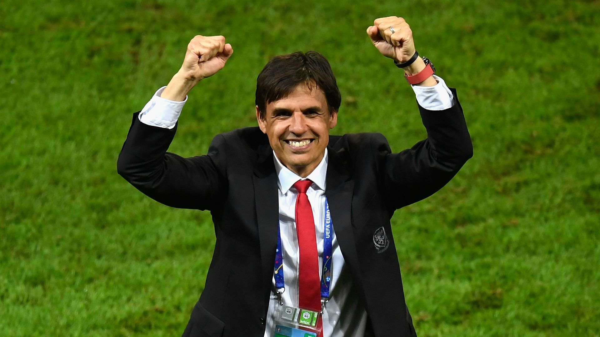 Chris Coleman Euro 2016 Wales v Belgium