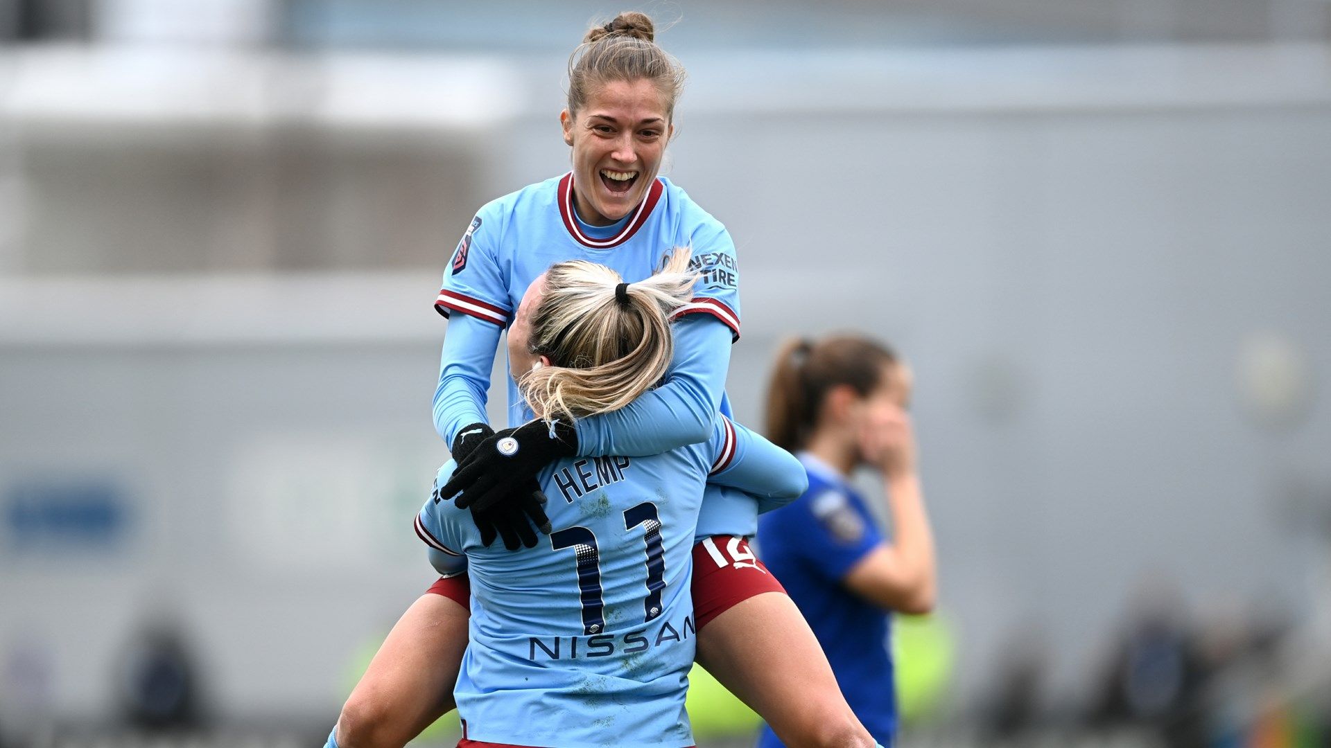 Filippa Angeldahl Lauren Hemp Manchester City Women 2022-23