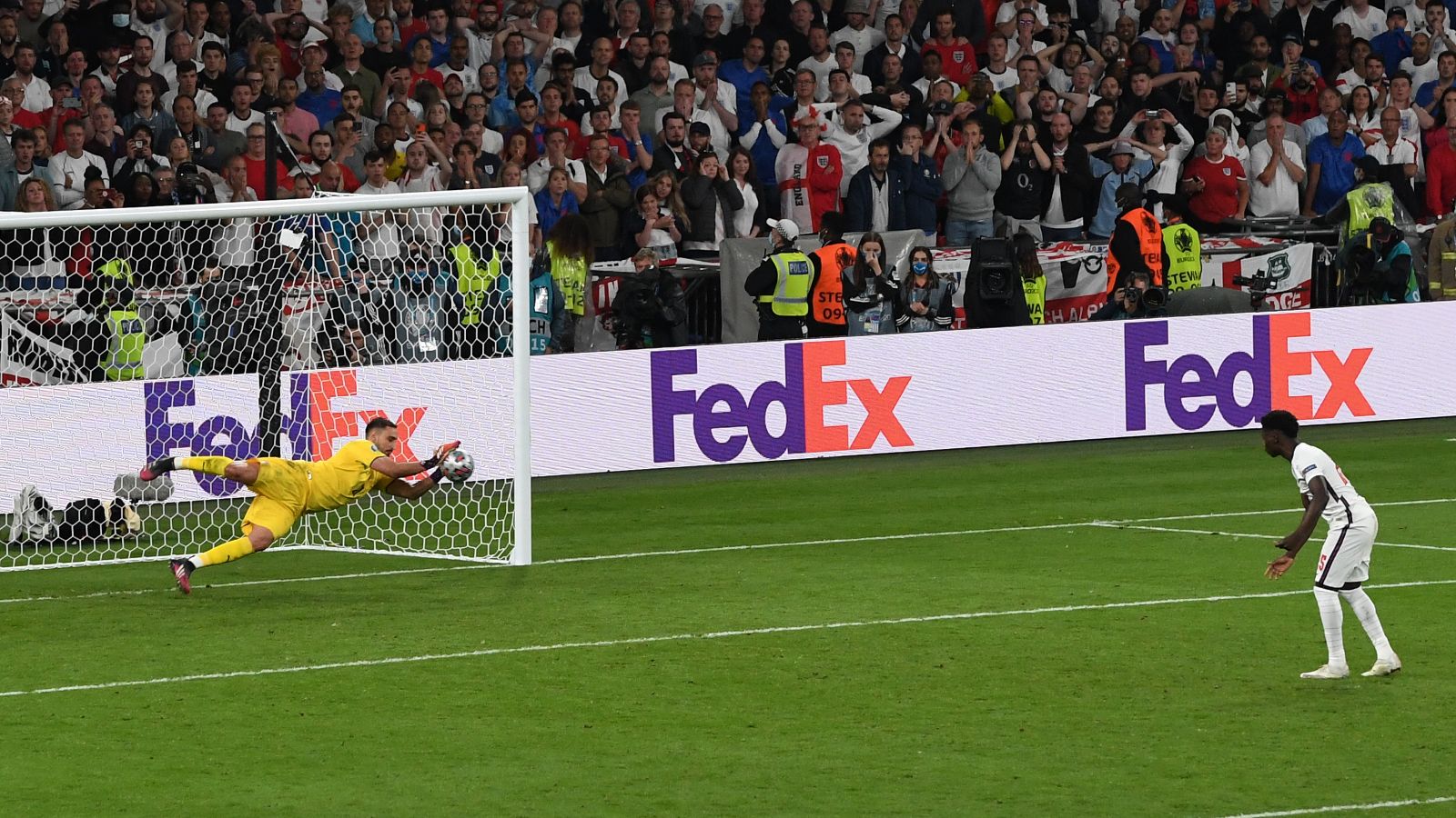 Donnarumma, Italia vs. Inglaterra