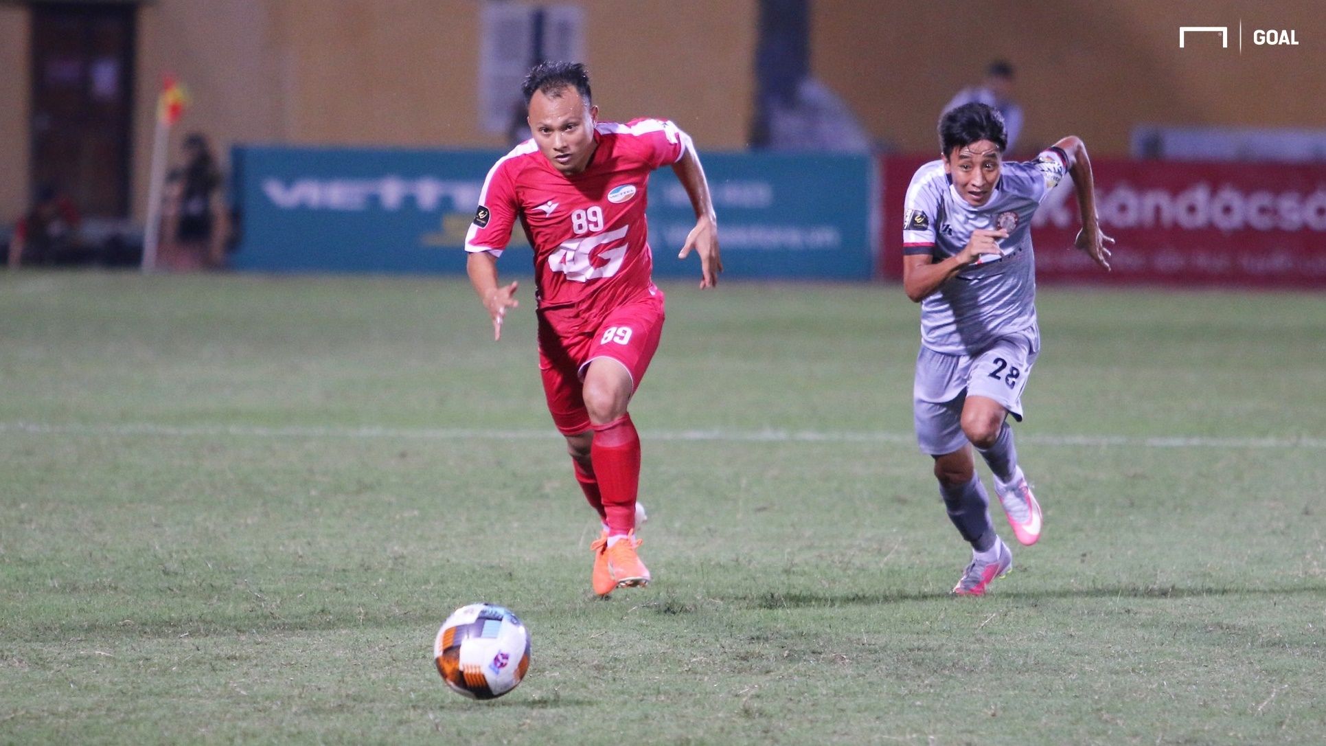 Nguyen Trong Hoang vs Pham Cong Hien Viettel vs Ho Chi Minh City FC Round 14 V.League 2019