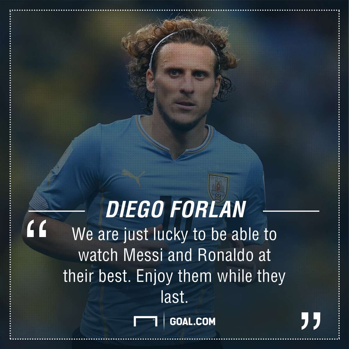 Diego Forlan Messi Ronaldo PS