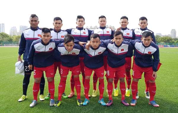 U19 Việt Nam Tháng 11-2017