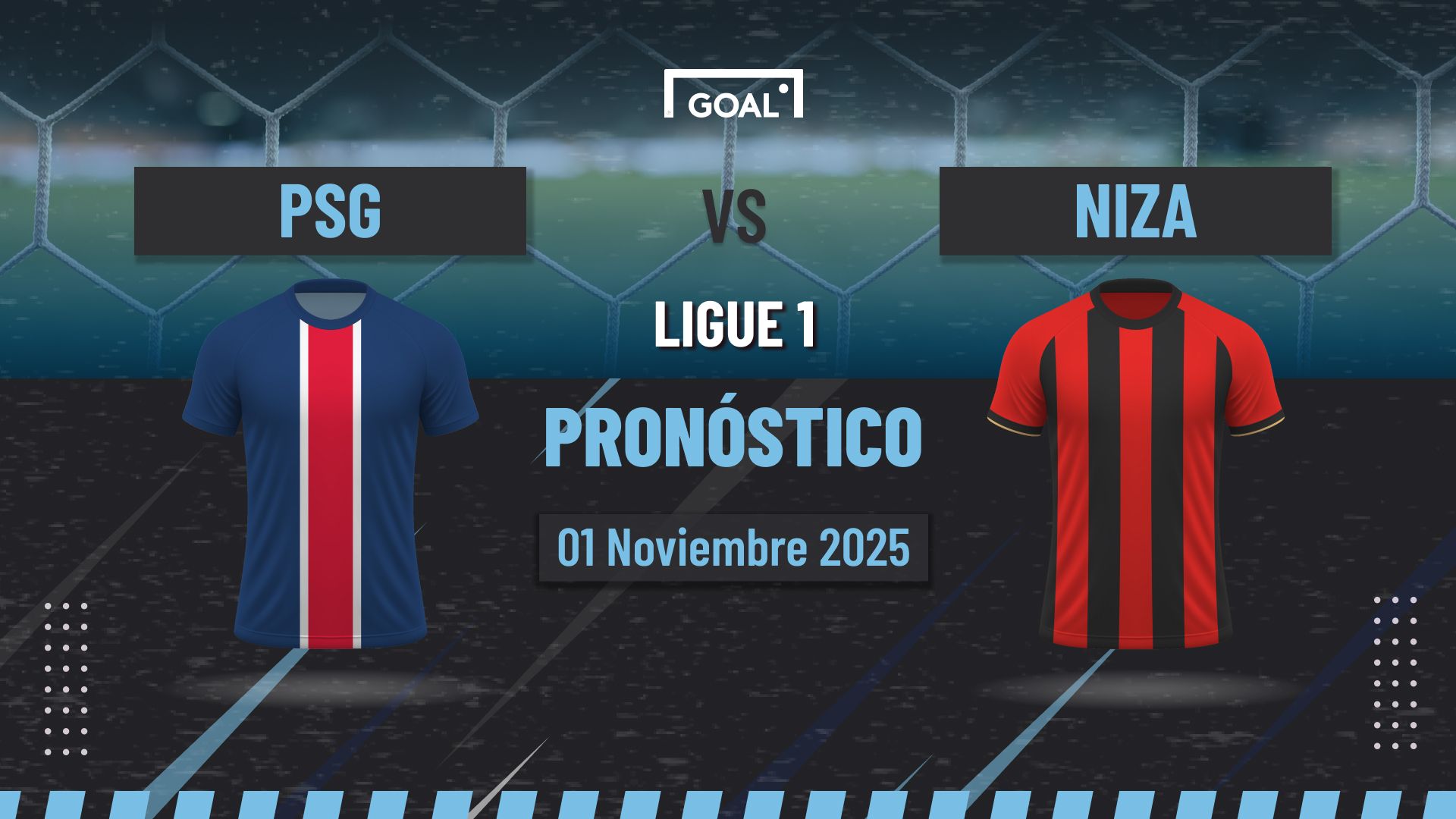 PSG vs Niza Pronóstico y Apuestas Ligue 1 | 01/11/25