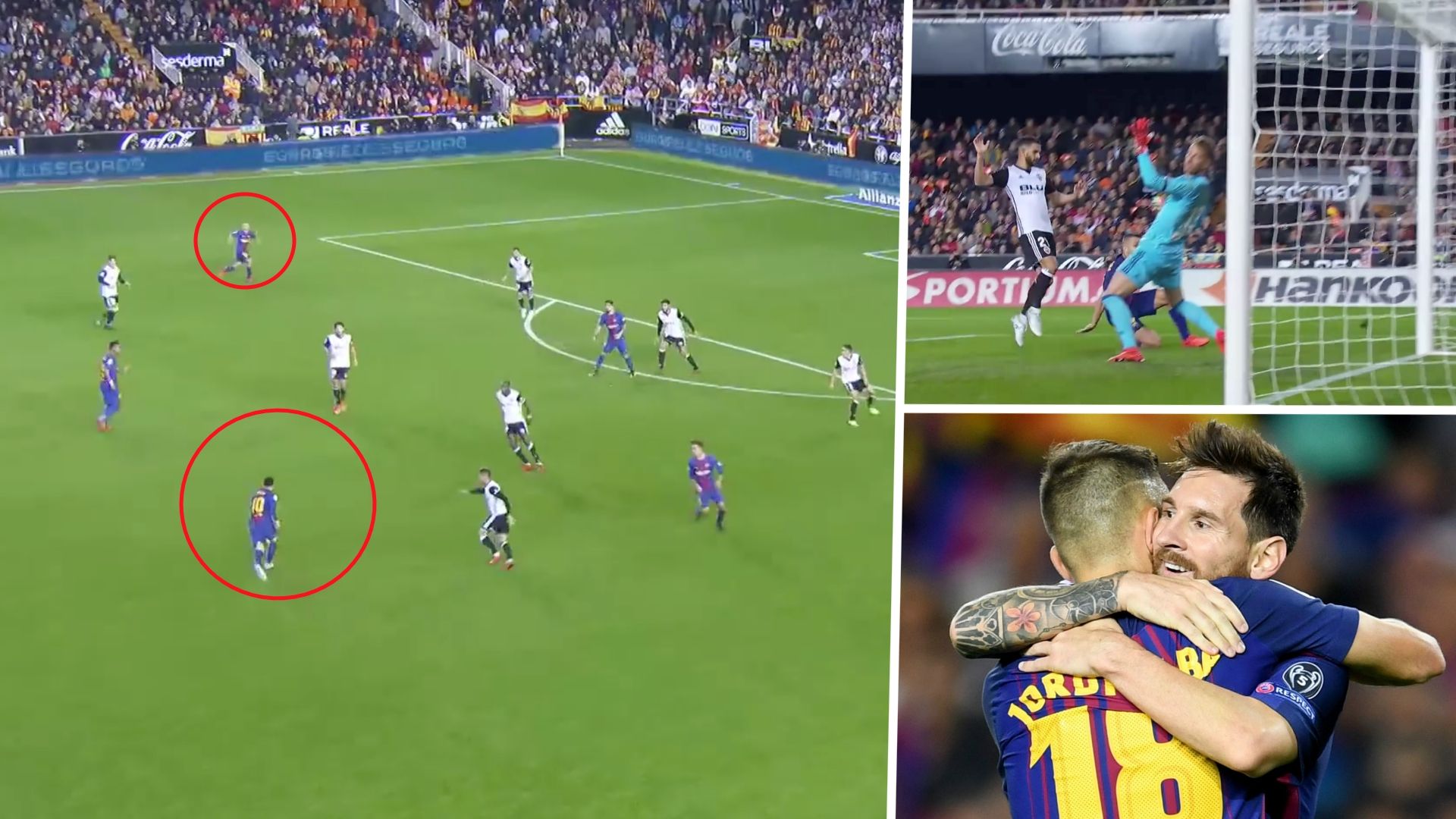 GFX Lionel Messi Assist Alba