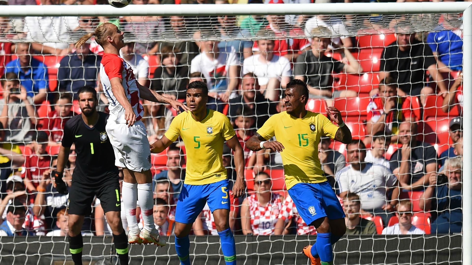 brazil croatia - domagoj vida - 03062018