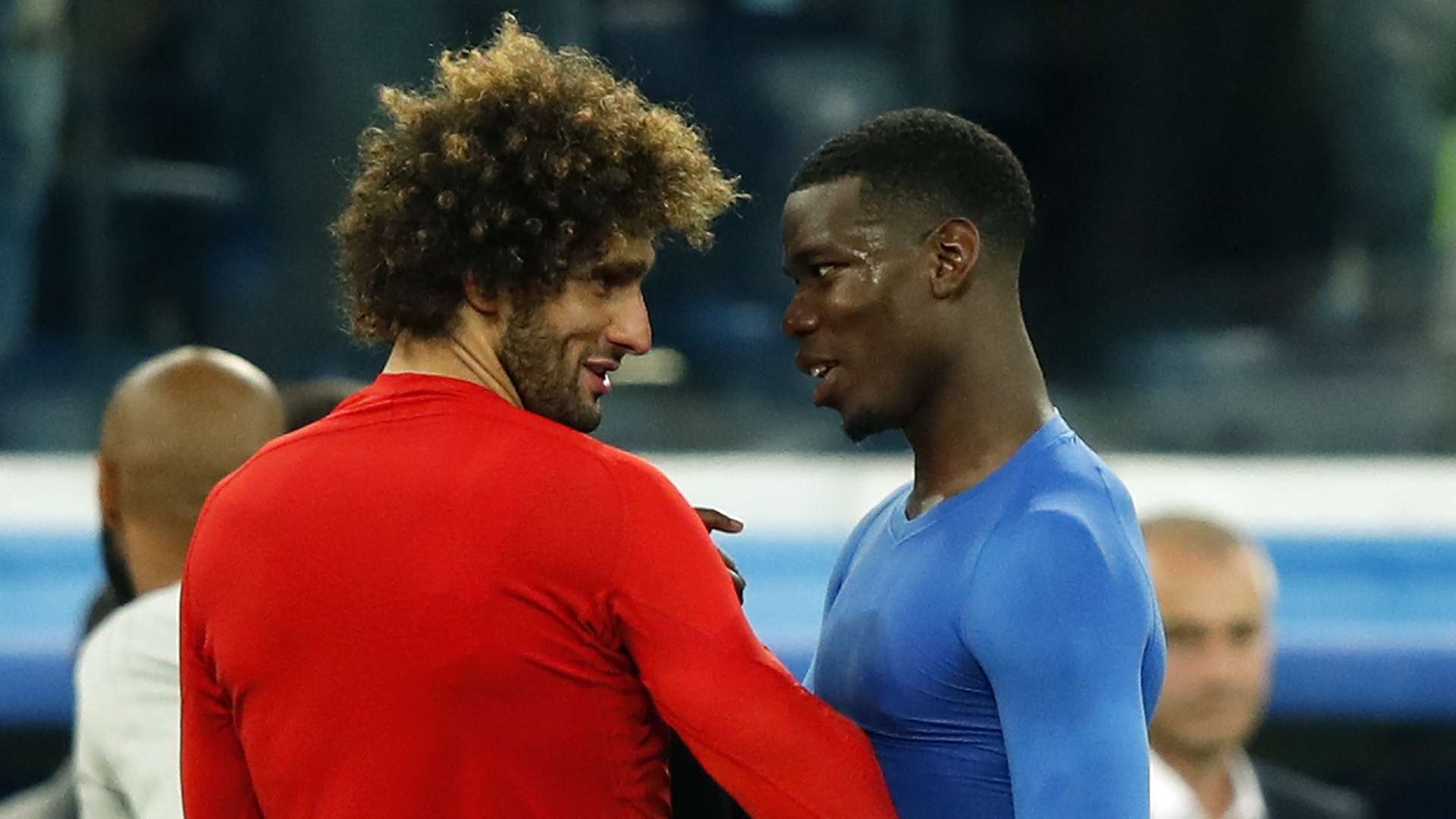 Marouane Fellaini Paul Pogba