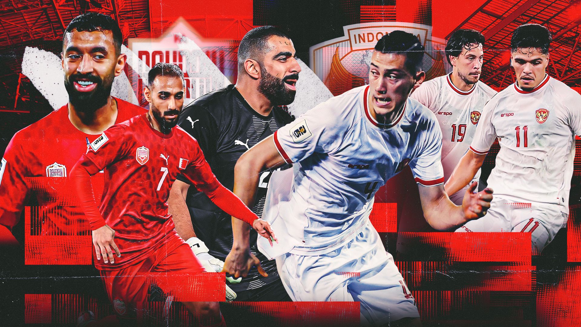 Bahrain vs Indonesia - Cover