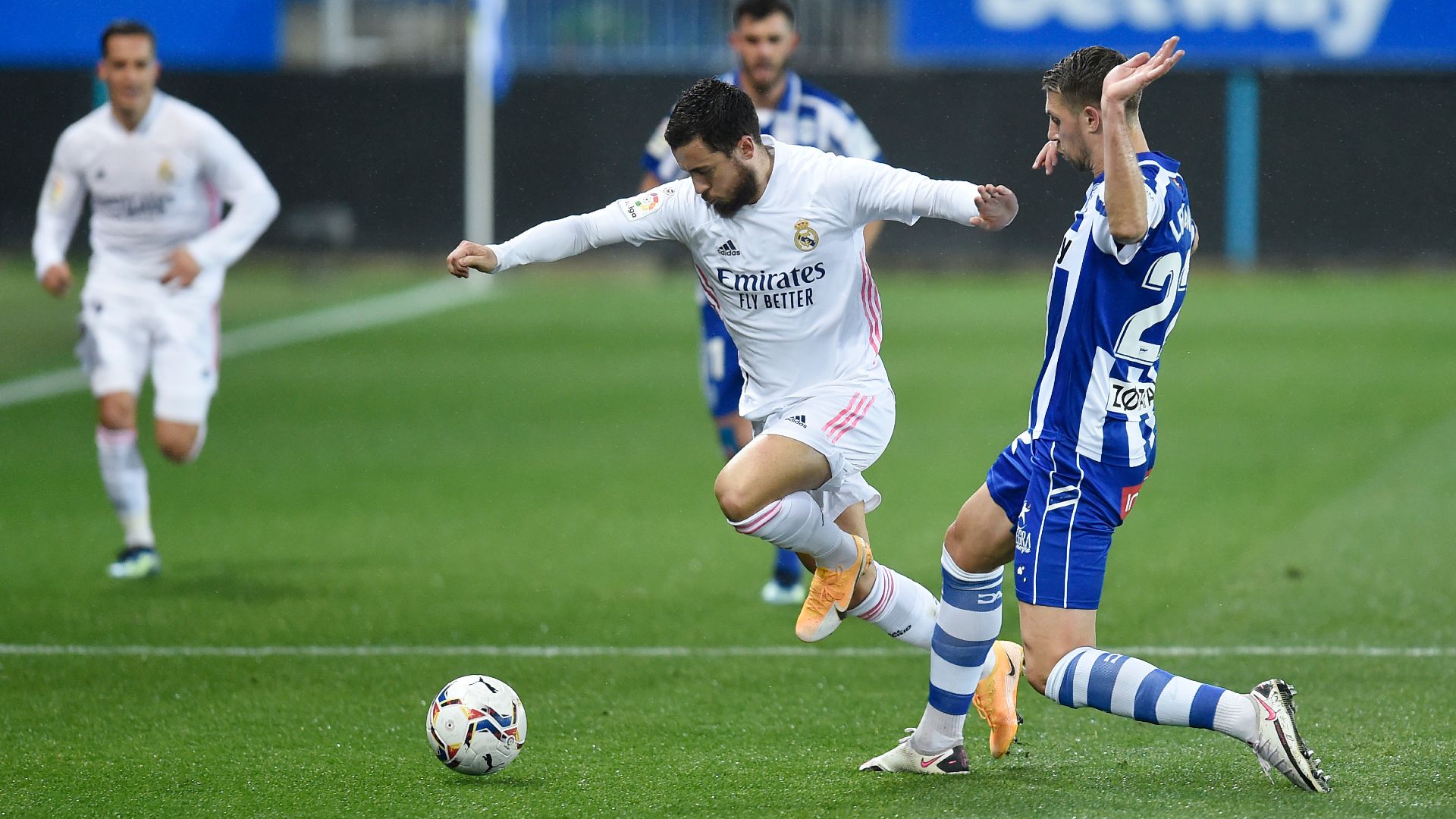Eden Hazard Lejeune Alavés Real Madrid