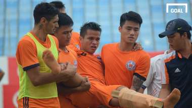 A Mít dính chấn thương nặng 26/10/2017 SHB Đà Nẵng