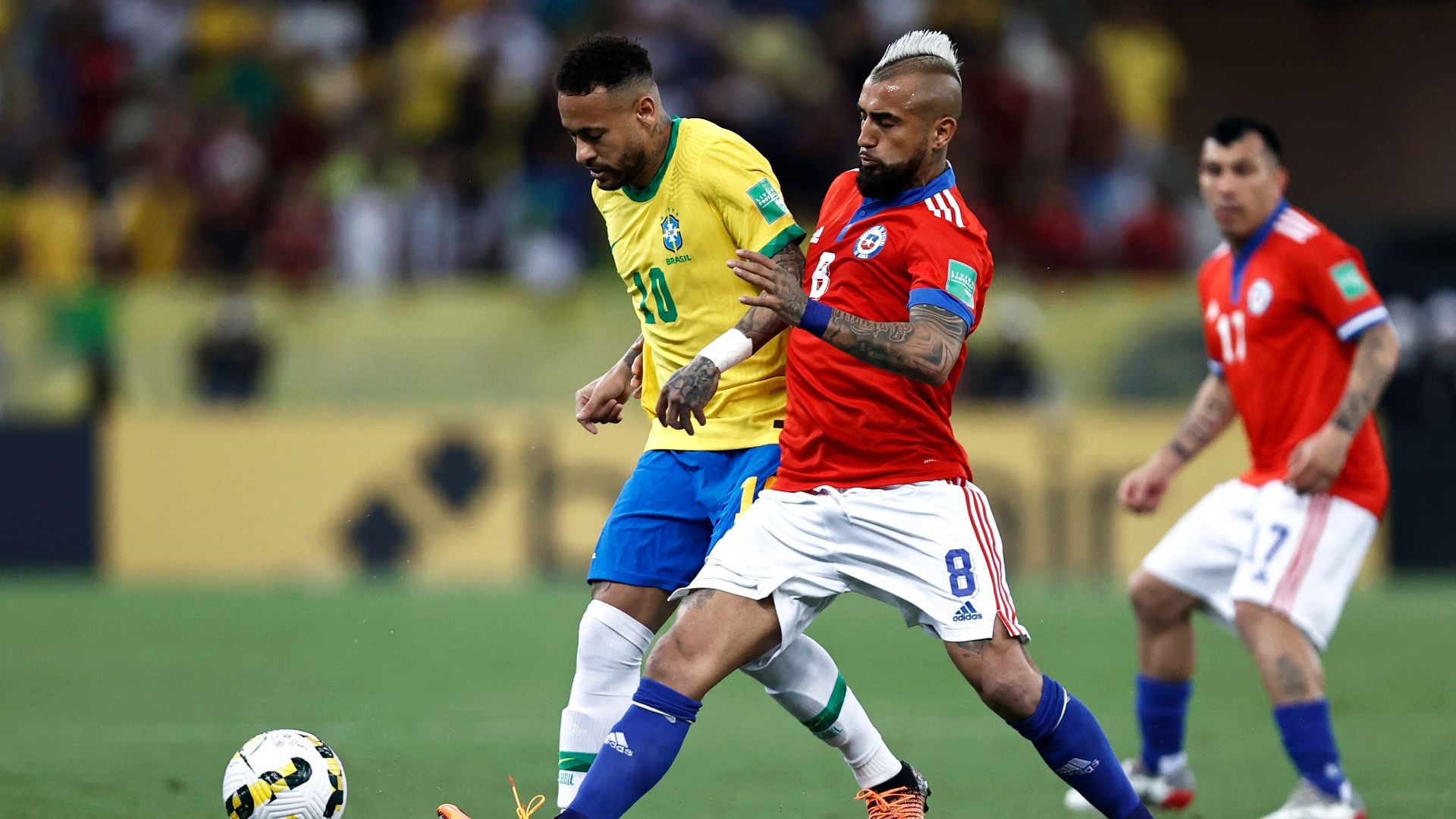 Arturo Vidal - Neymar Brasil Chile 2432022