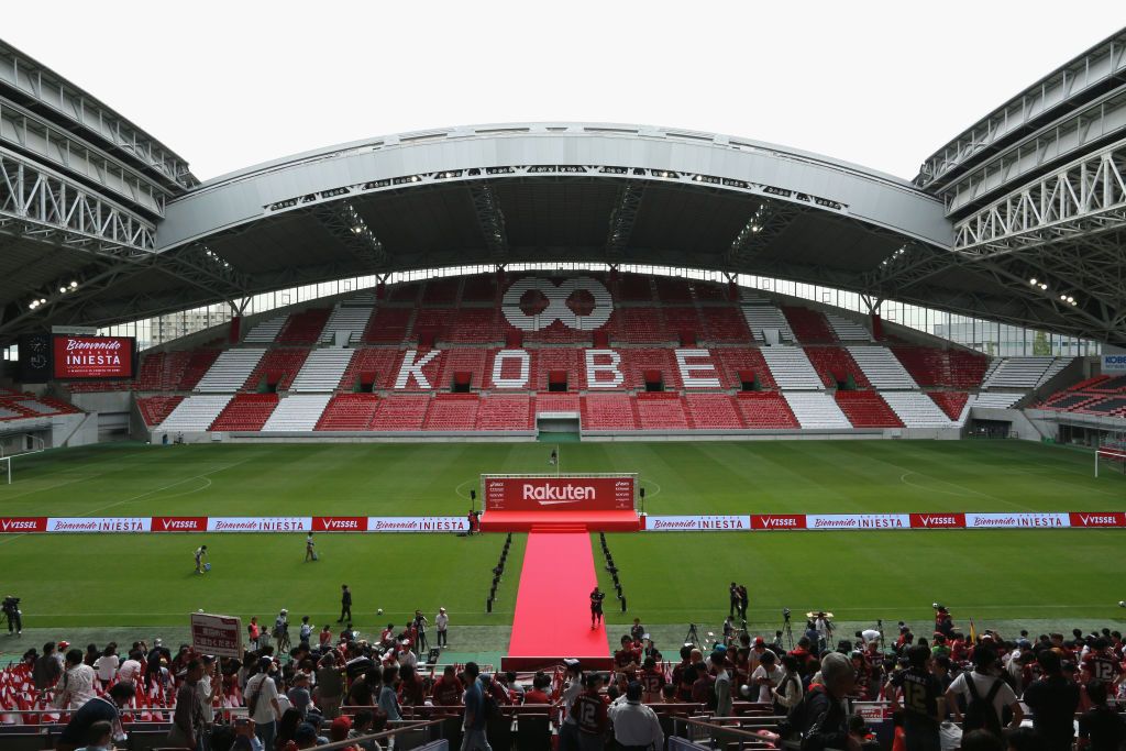 Noevier Stadium - Infinit Iniesta symbol