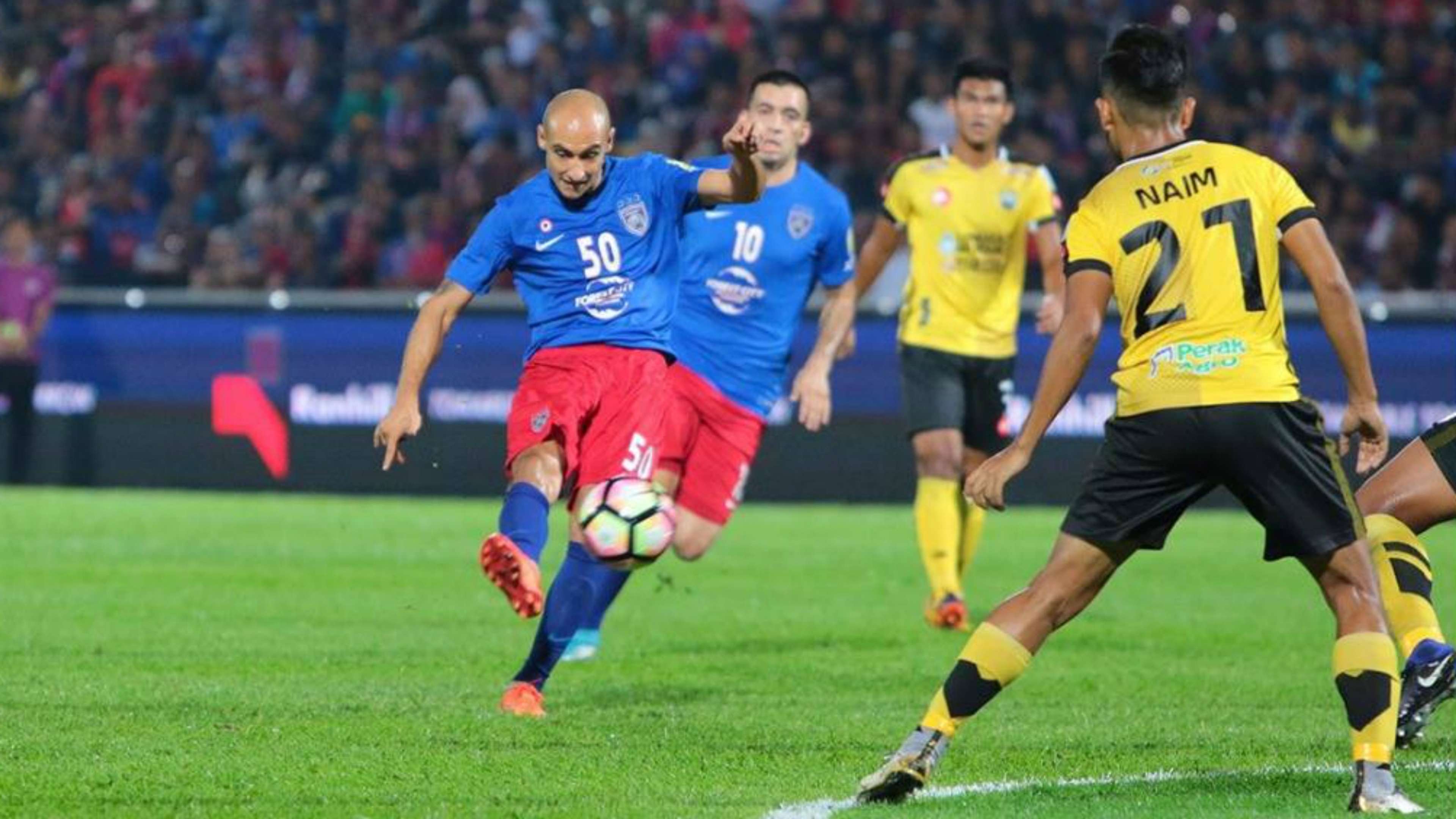 Natxo Insa, Johor Darul Ta'zim, Perak, Super League, 26/07/2017