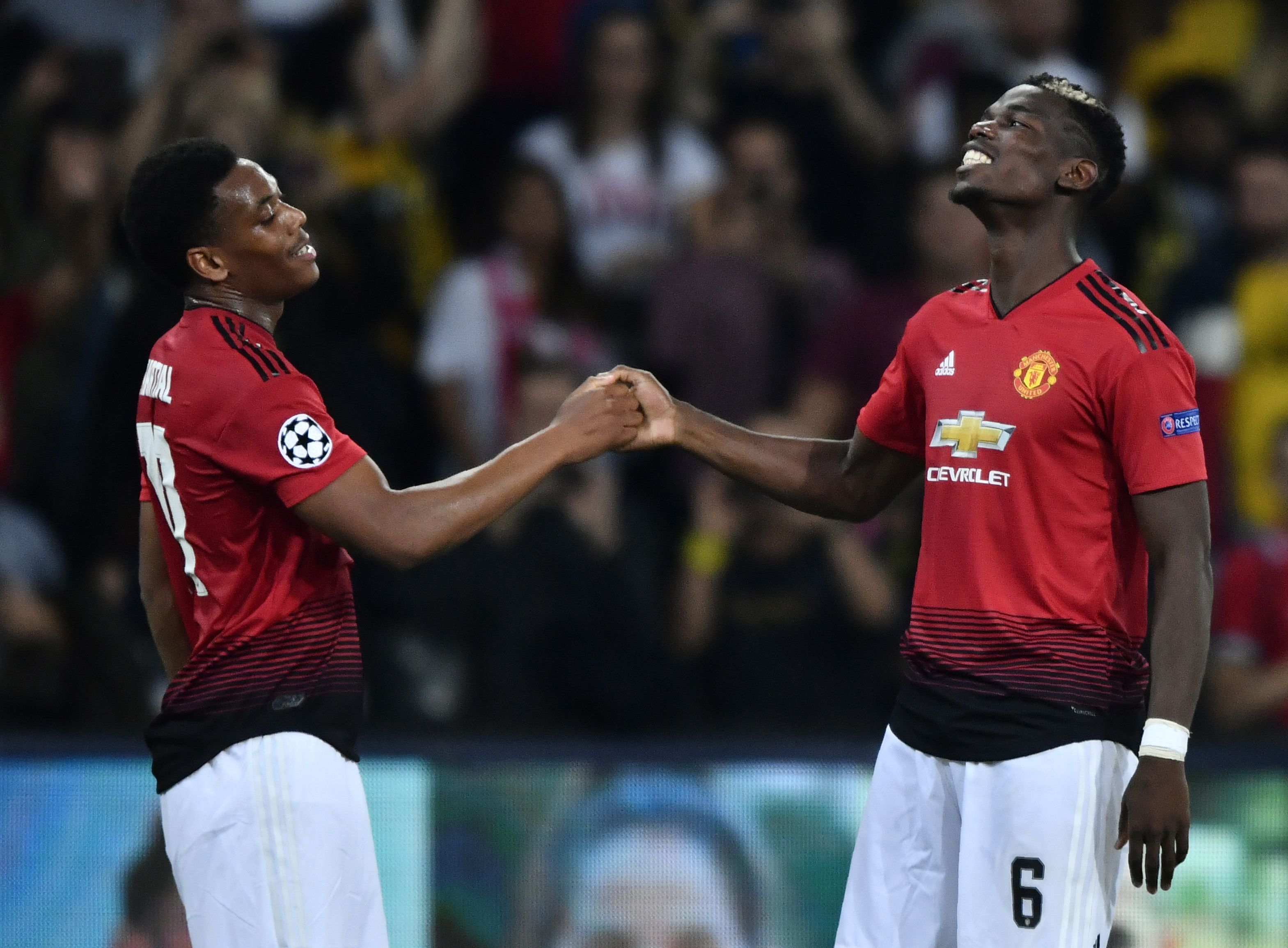 Young Boys Manchester United Champions League 19092018