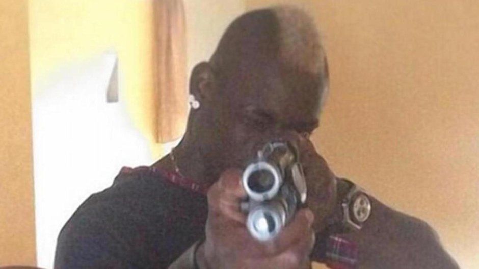 Mario Balotelli gun