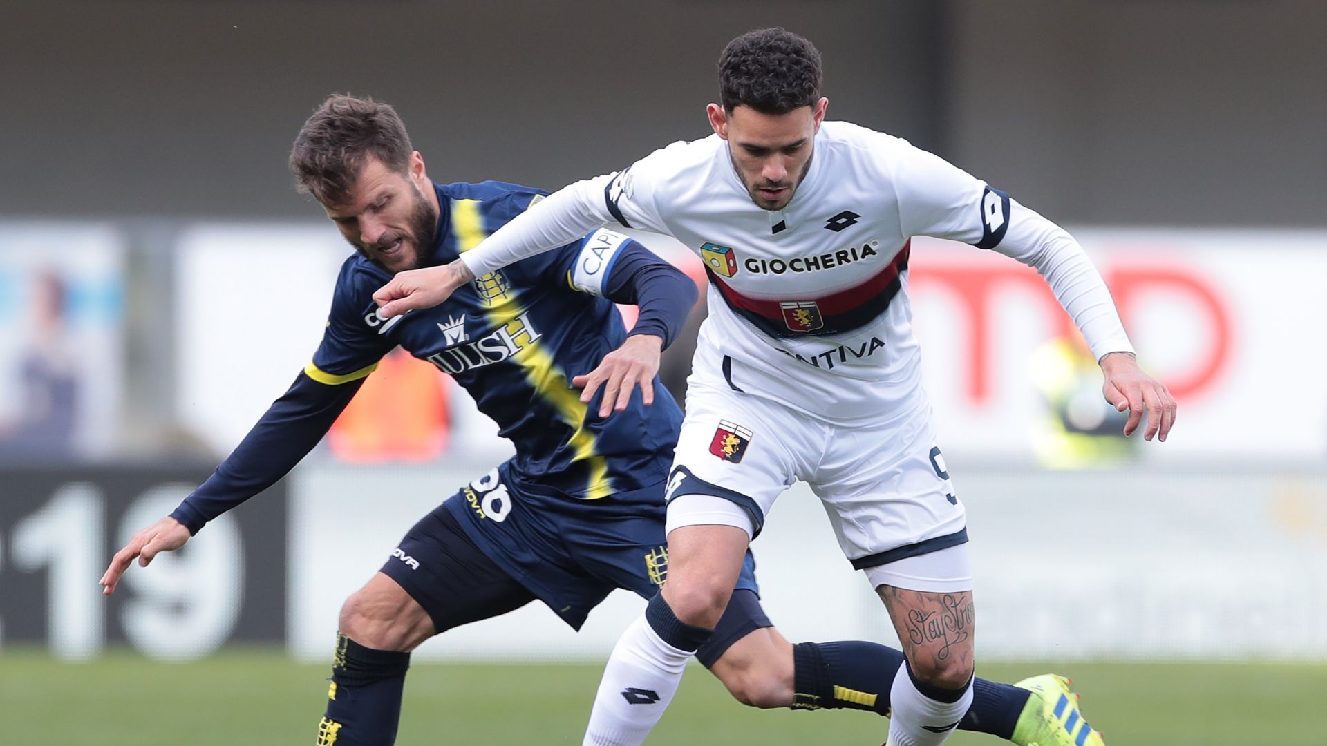 Antonio Sanabria Perparim Hetemaj Chievo Genoa Serie A