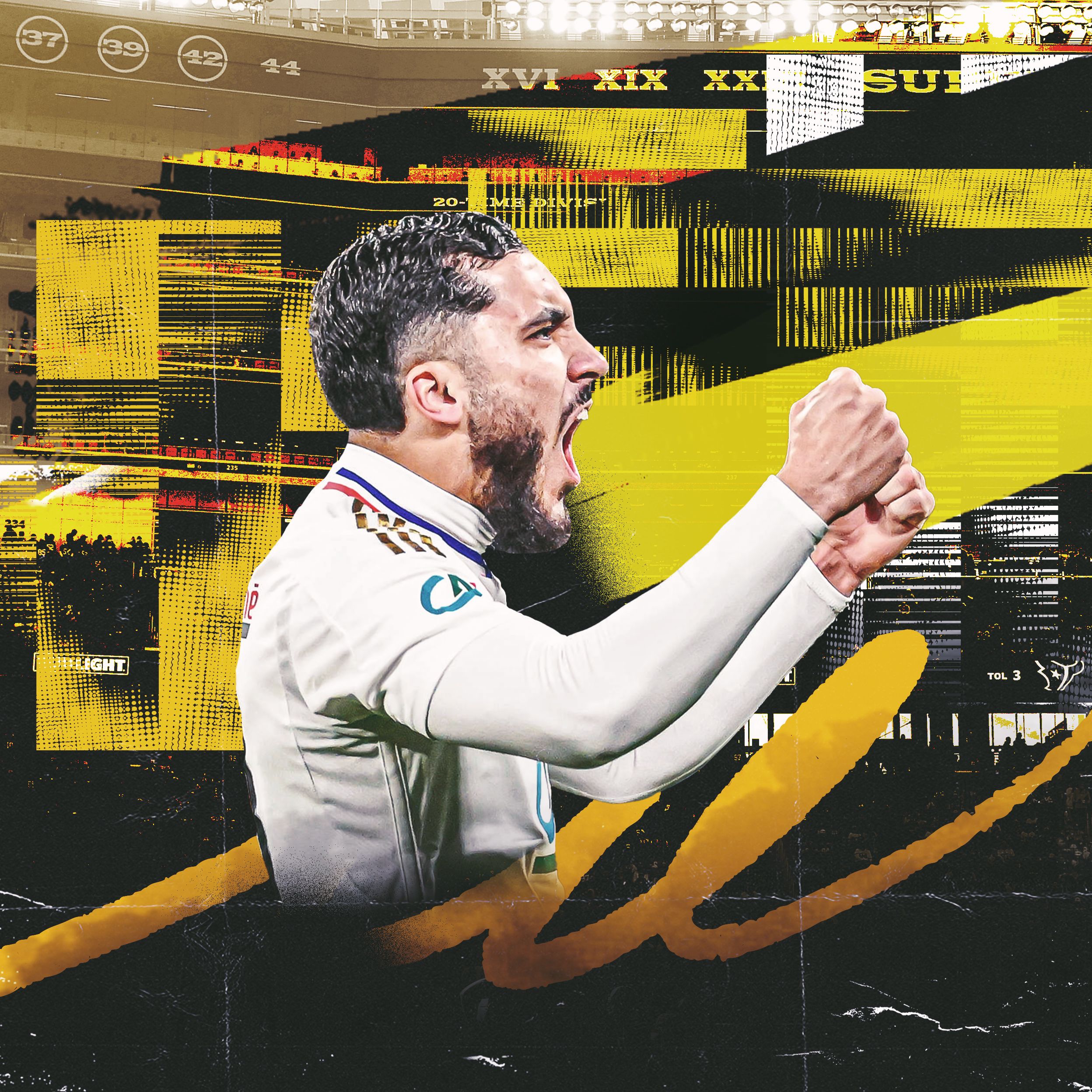 GFX Rayan Cherki Borussia Dortmund HIC 1:1