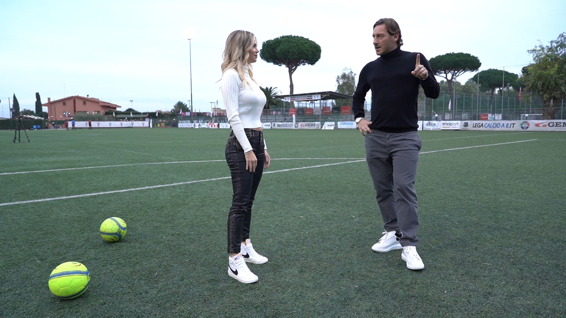 Francesco Totti Diletta Leotta