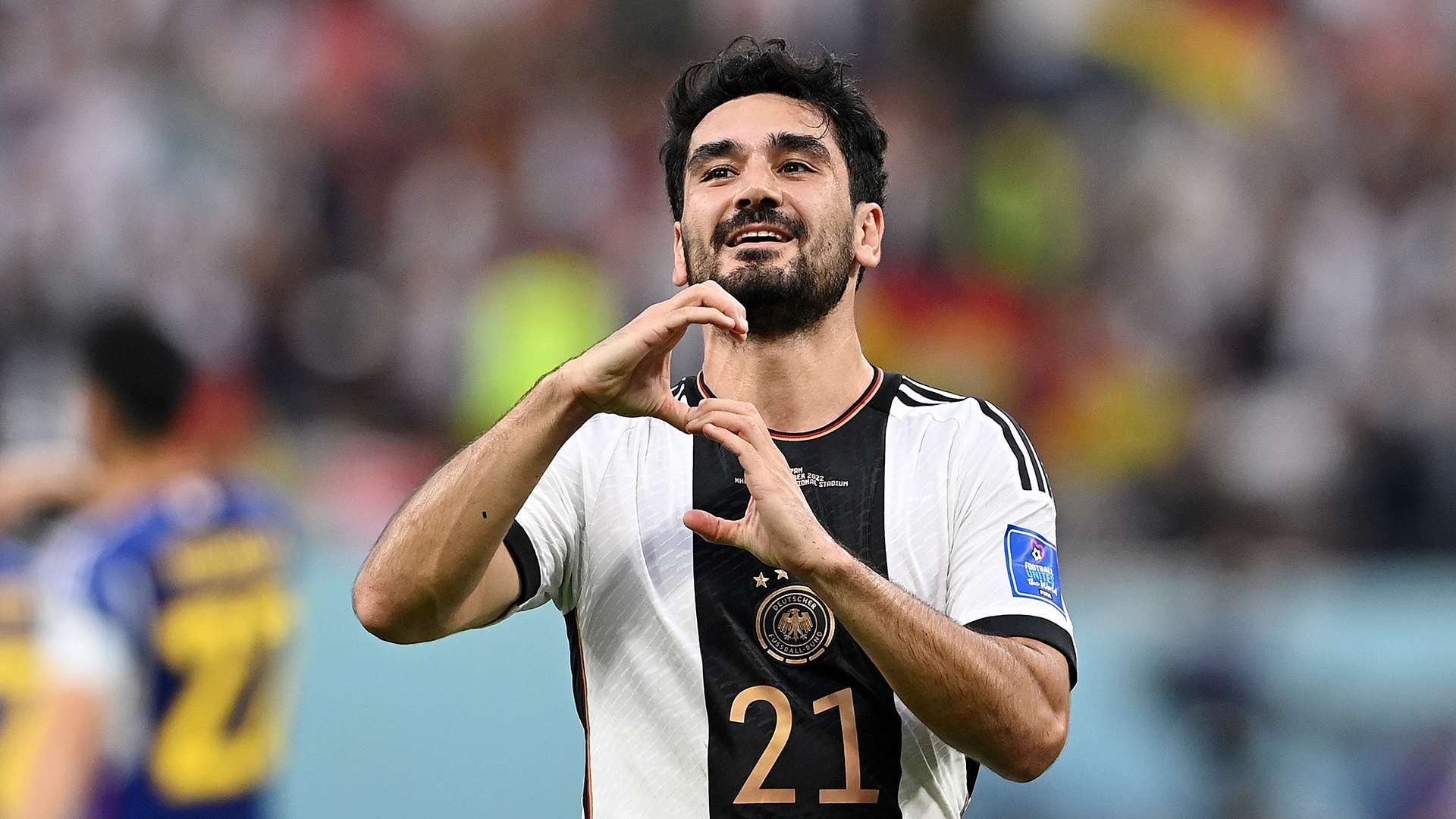 Ilkay Gundogan celebration Germany Japan 2022 World Cup