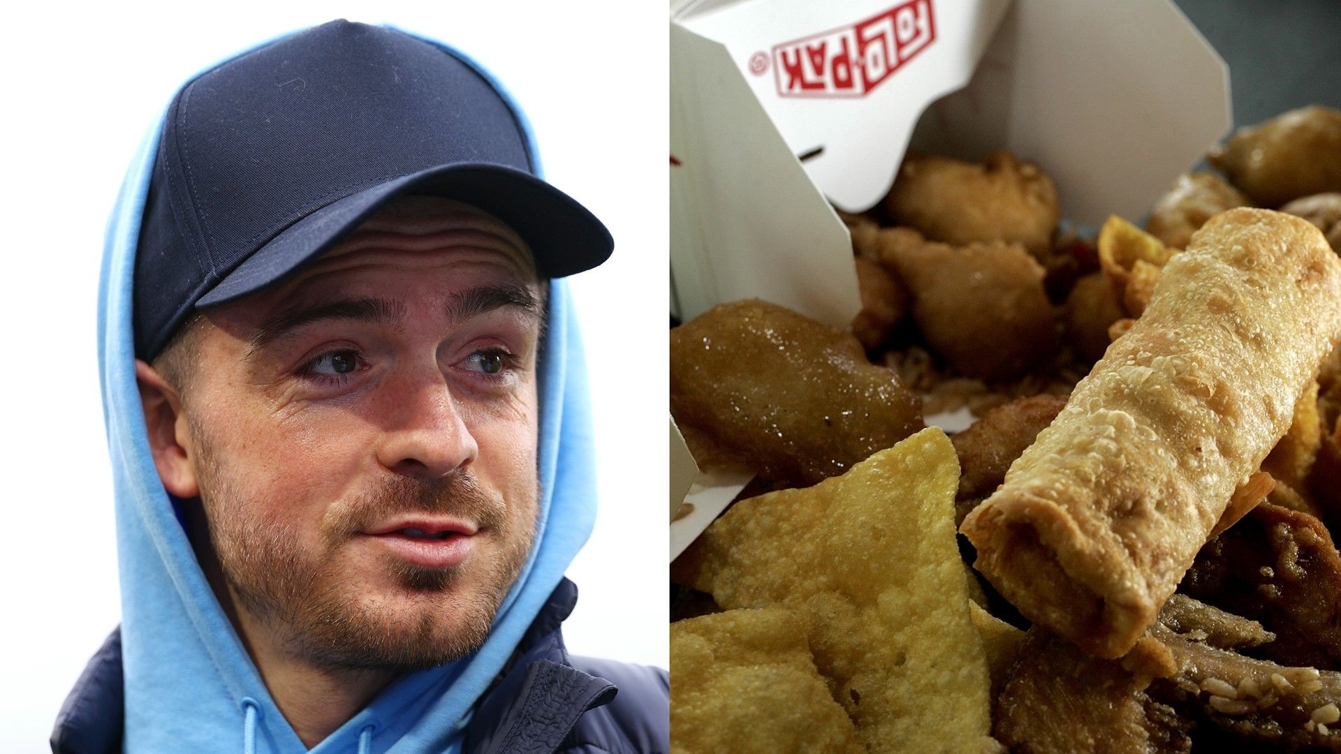 Jack Grealish chinese takeaway