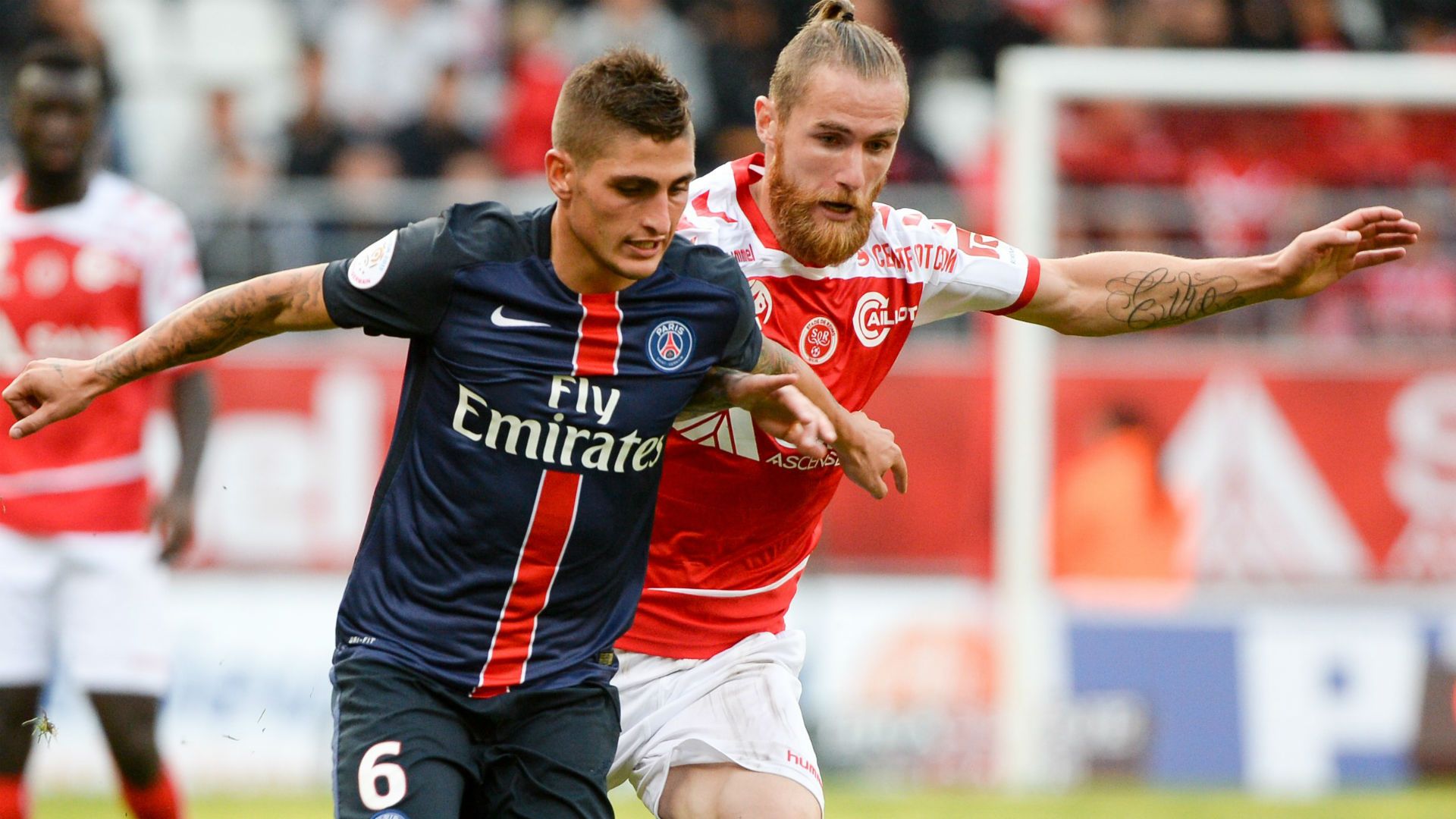 Marco Verratti Antoine Devaux Reims Paris SG Ligue 1 19092015