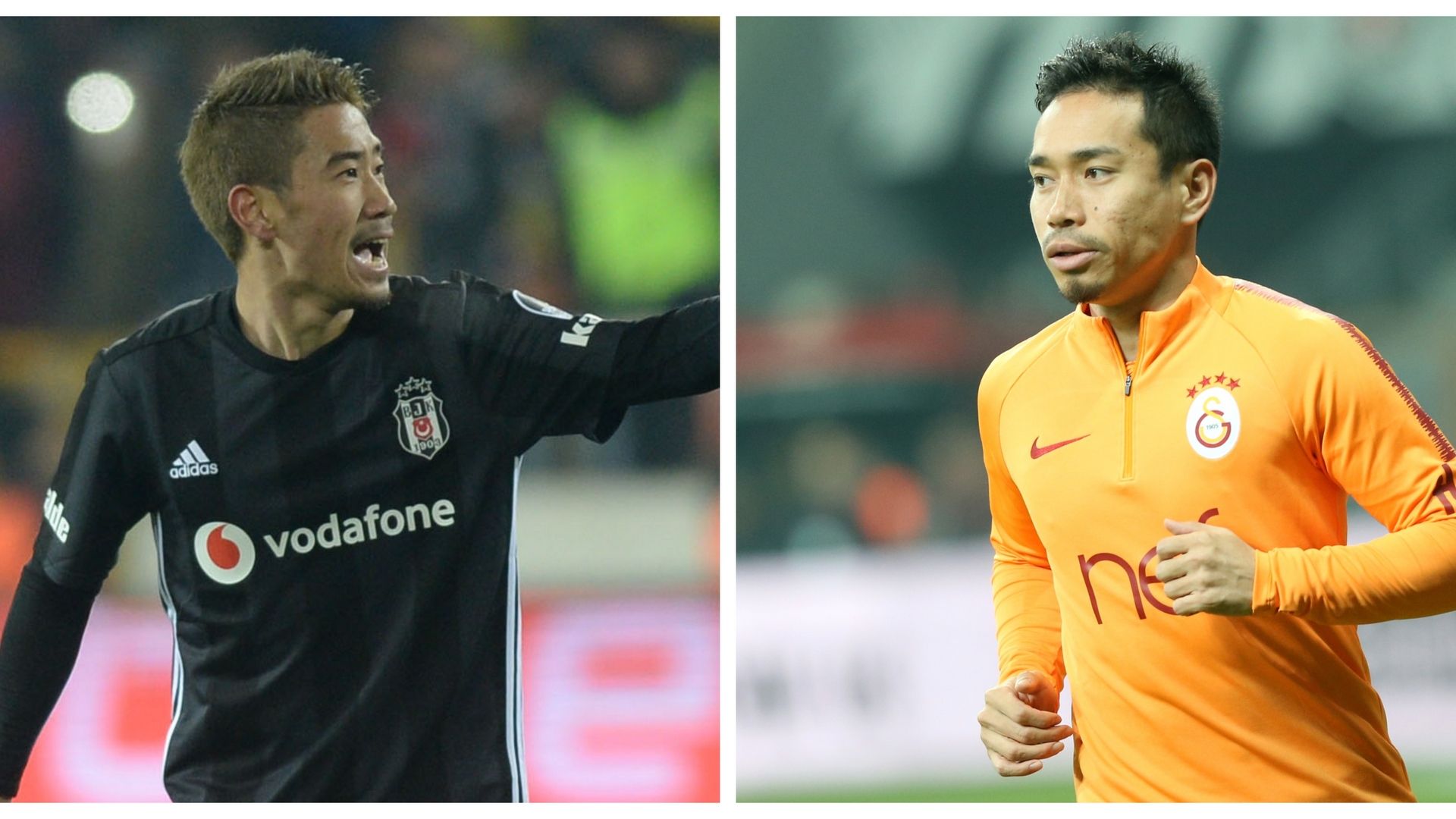 Shinji Kagawa Yuto Nagatomo collage