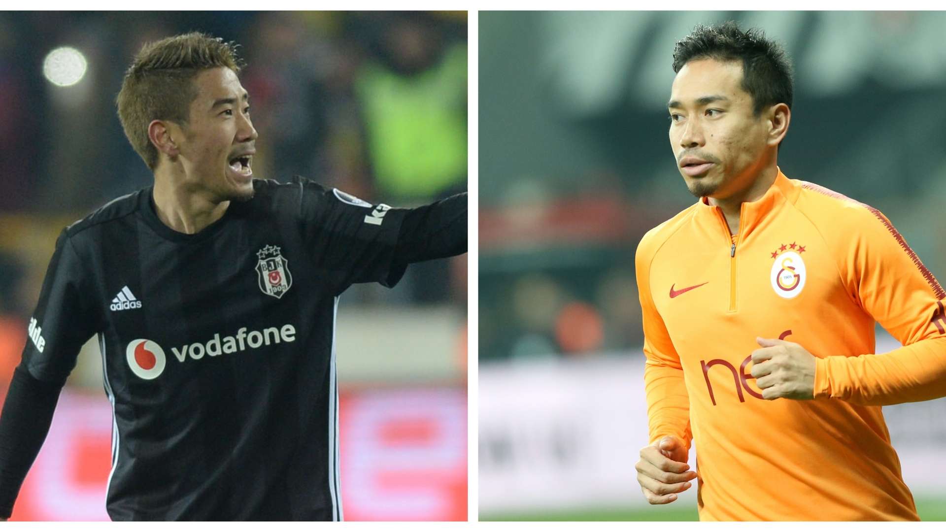 Shinji Kagawa Yuto Nagatomo collage