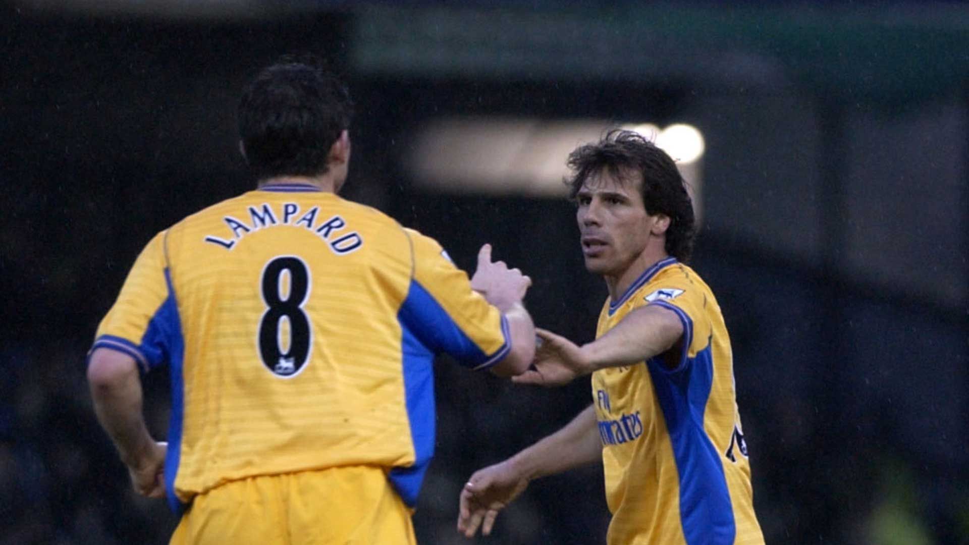 Gianfranco Zola and Frank Lampard
