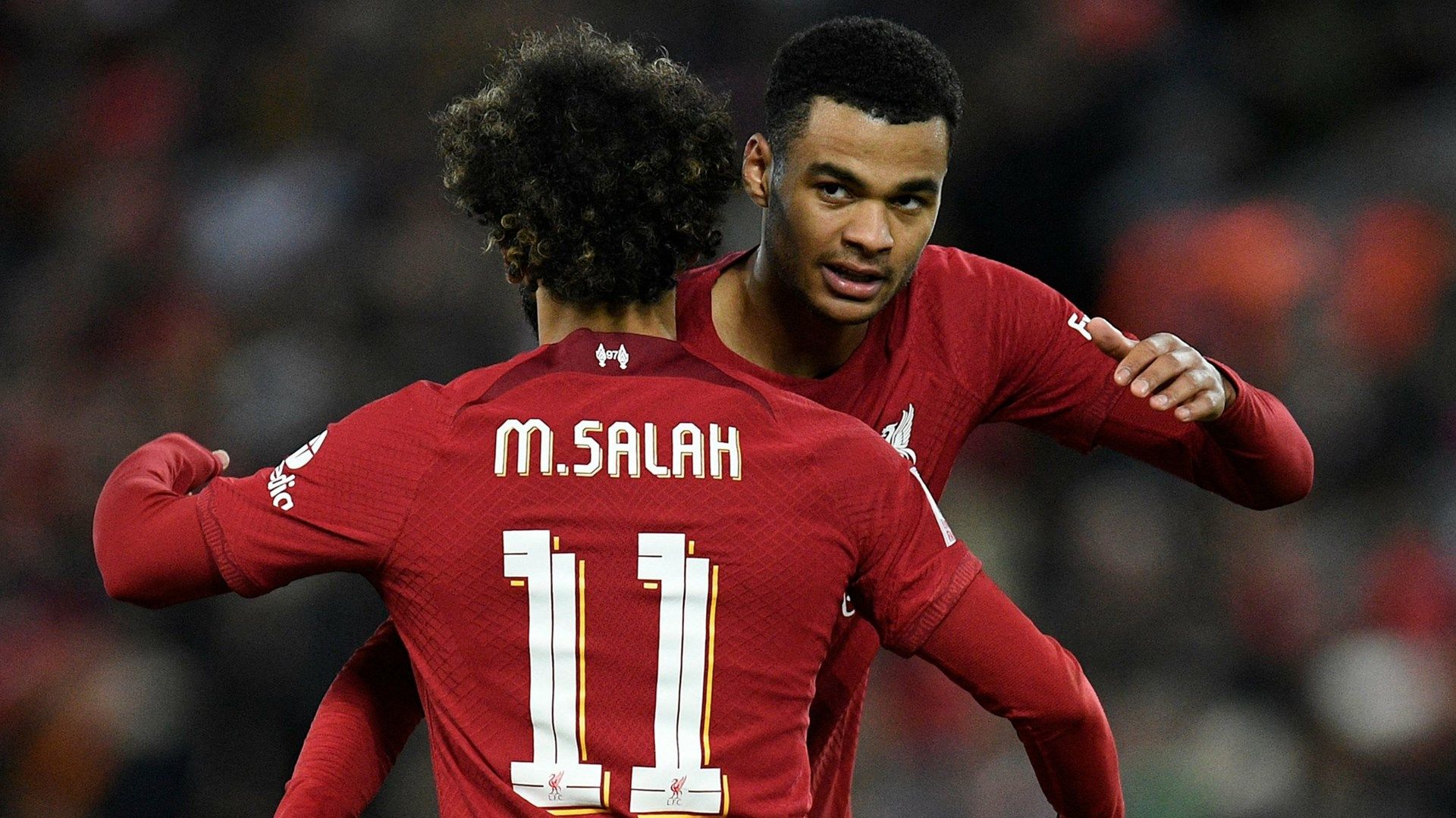 Mohamed Salah Cody Gakpo Liverpool 2022-23