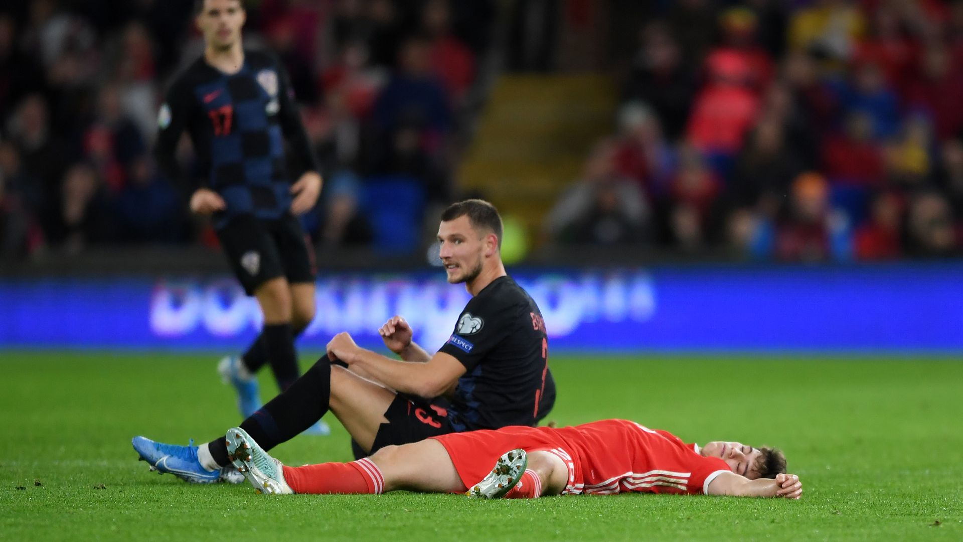 Daniel James Wales vs Croatia Euro 2020 Qualifier