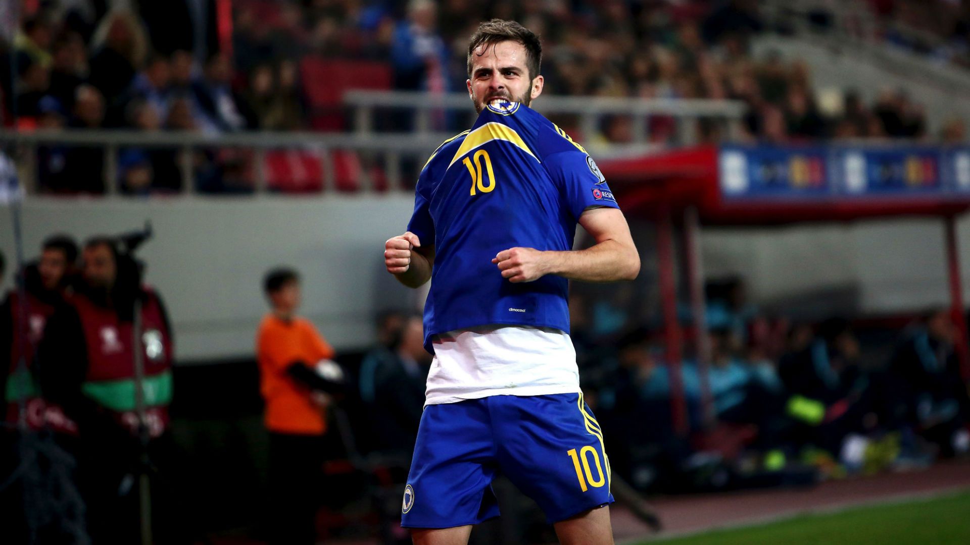 Miralem Pjanic Greece Bosnia and Herzegovina 13112016