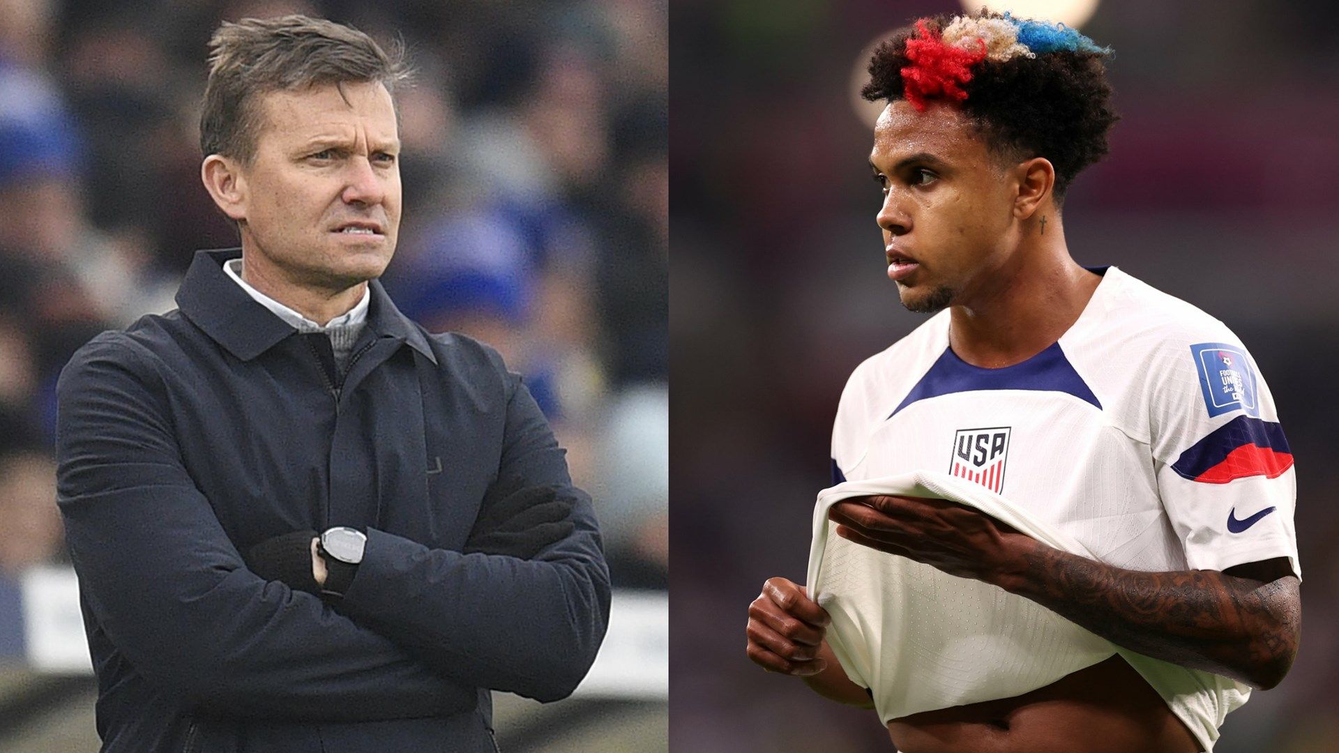 Jesse Marsch Weston McKennie GFX