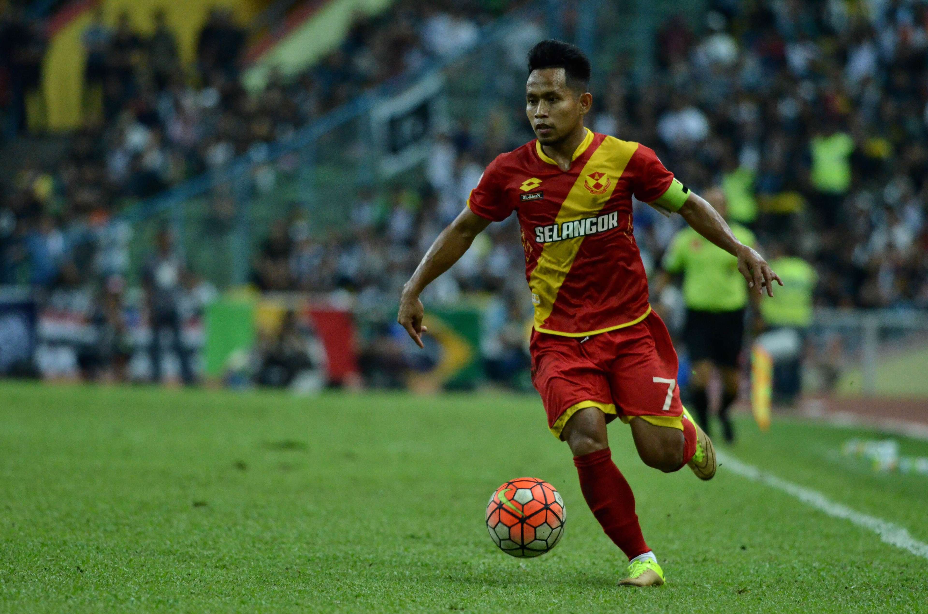 Selangor's Andik Vermansah against T-Team 01/10/16