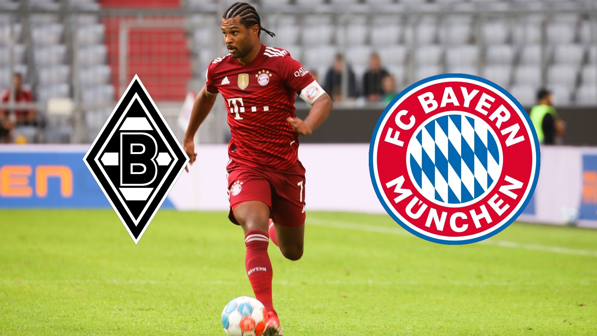 Serge Gnabry Bayern Gladbach 2021